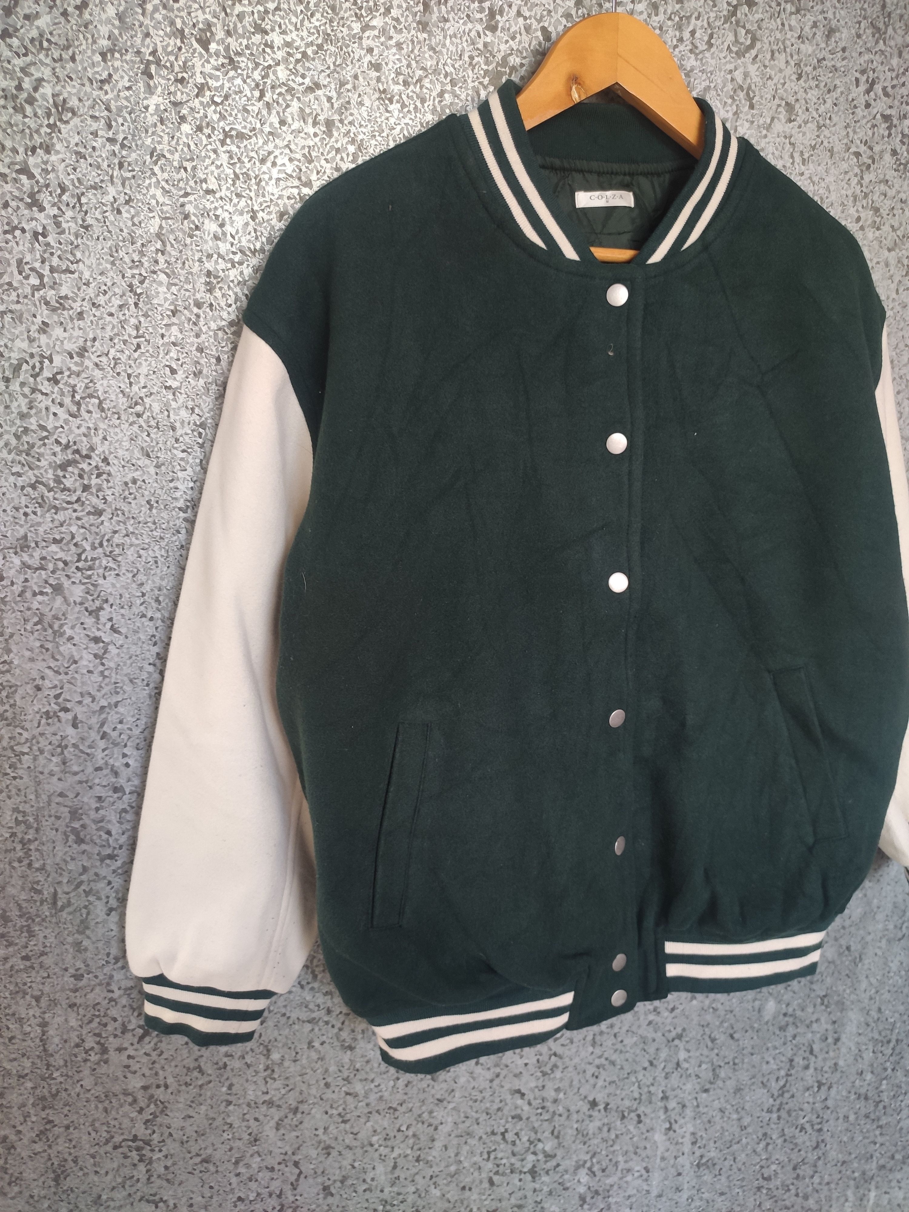 Japanese Brand Colza Varsity jacket wool Size US M / EU 48-50 / 2 - 4 Thumbnail
