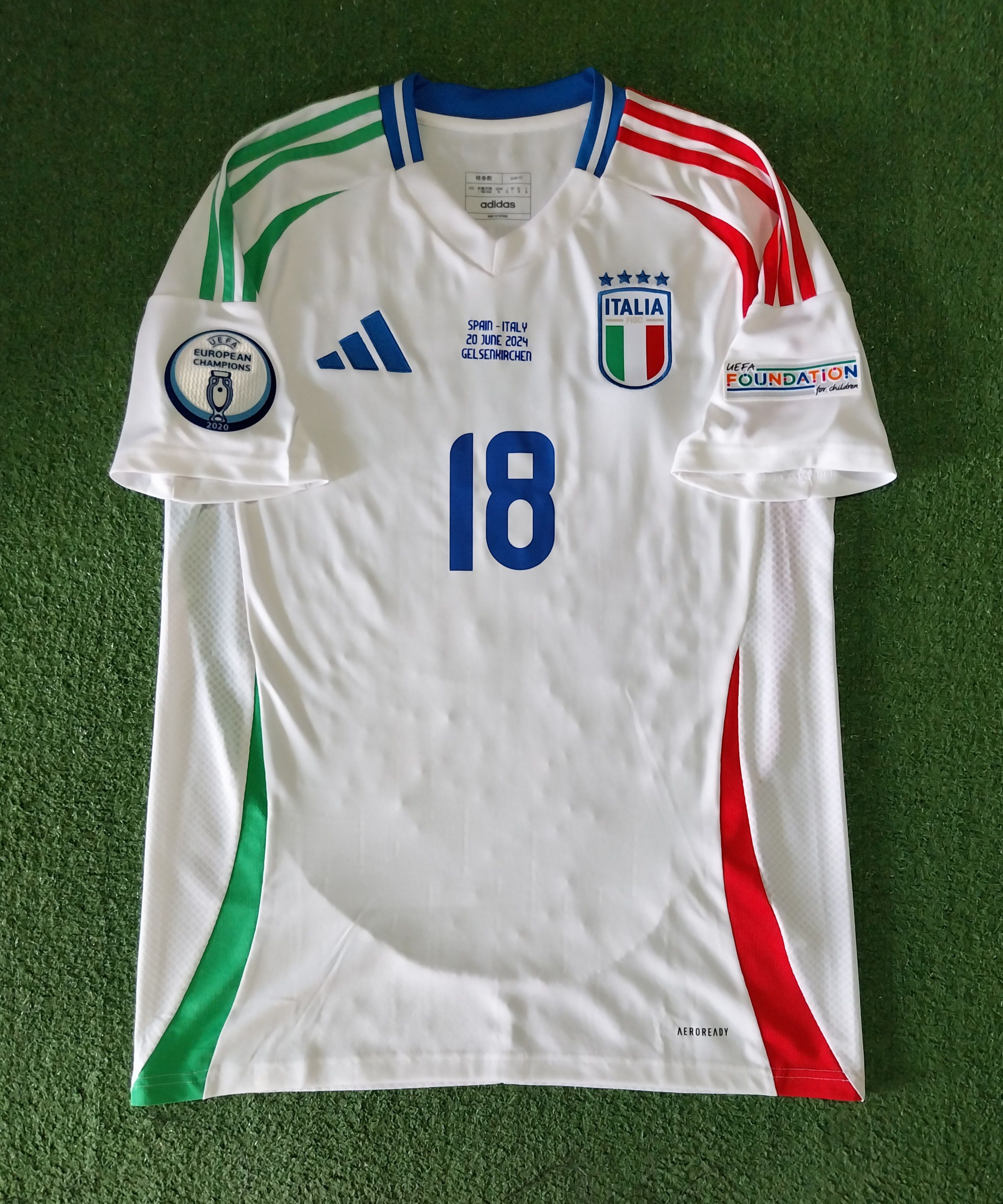 Euro 2020 Barella Italy Jersey Euro 2020 Puma Green Italy Kit 2020