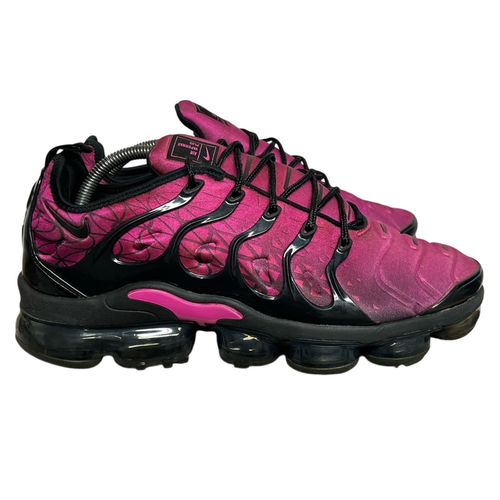 Nike Size 10 - Nike Air VaporMax Plus Active Fuchsia 924453-603 Size US 10 / EU 43 - 2 Thumbnail