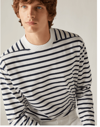 Loro Piana o1srvl11e0424 T-Shirt in Black/White Size US XL / EU 56 / 4 - 3 Thumbnail