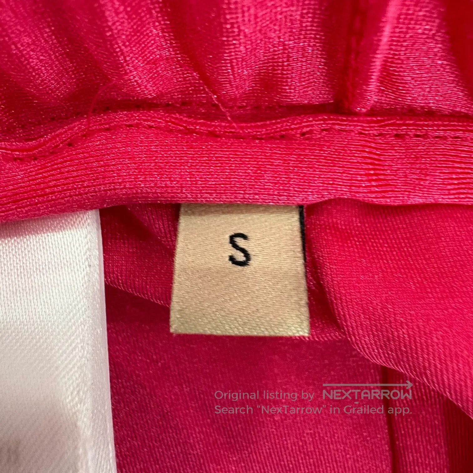 Gucci Guicci sizes Pink-red double-G elastic shorts Size 23" - 5 Thumbnail