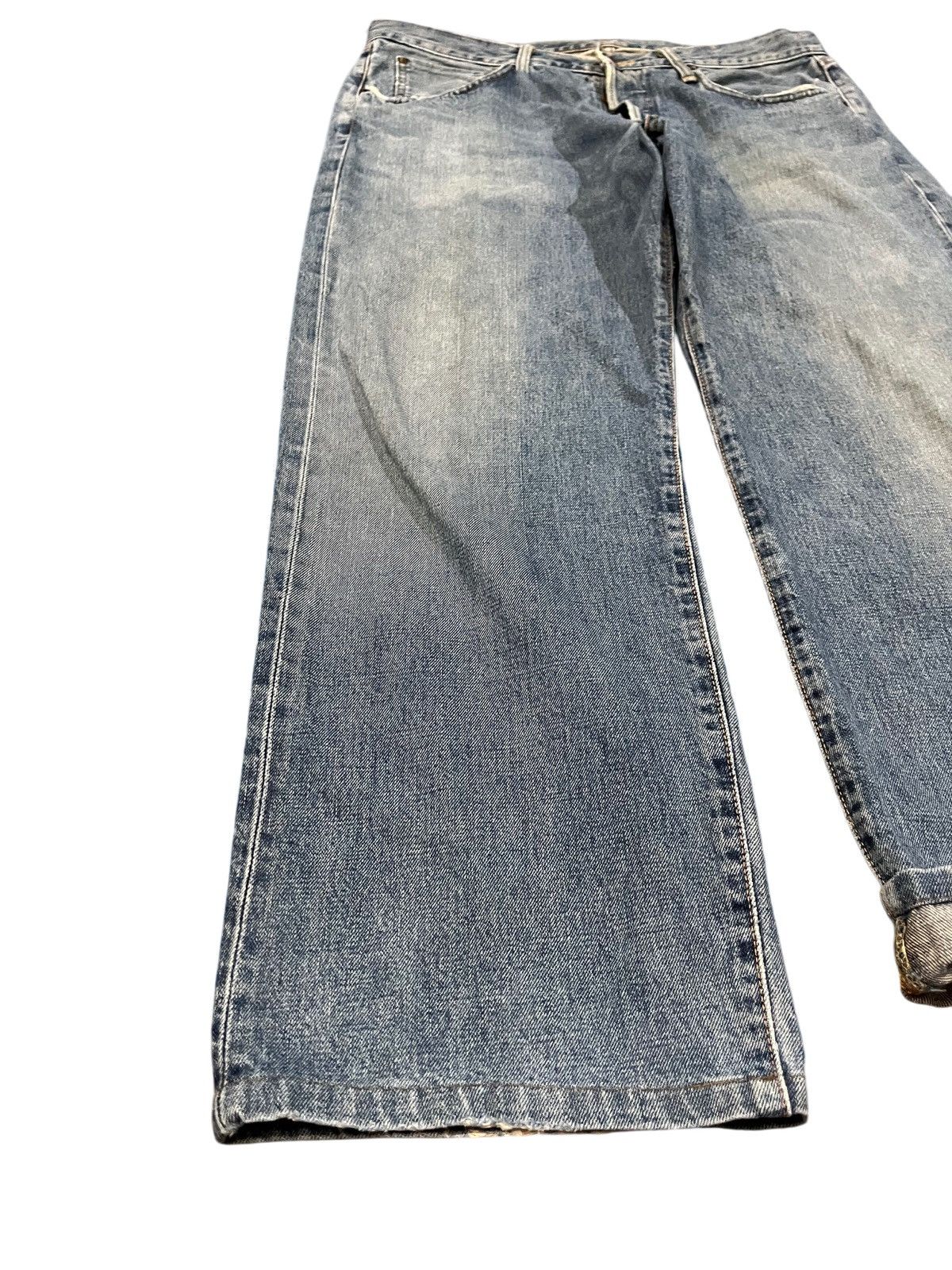 Edwin Vintage Edwin 505X Selvedge Baggy Denim Size US 35 - 4 Thumbnail
