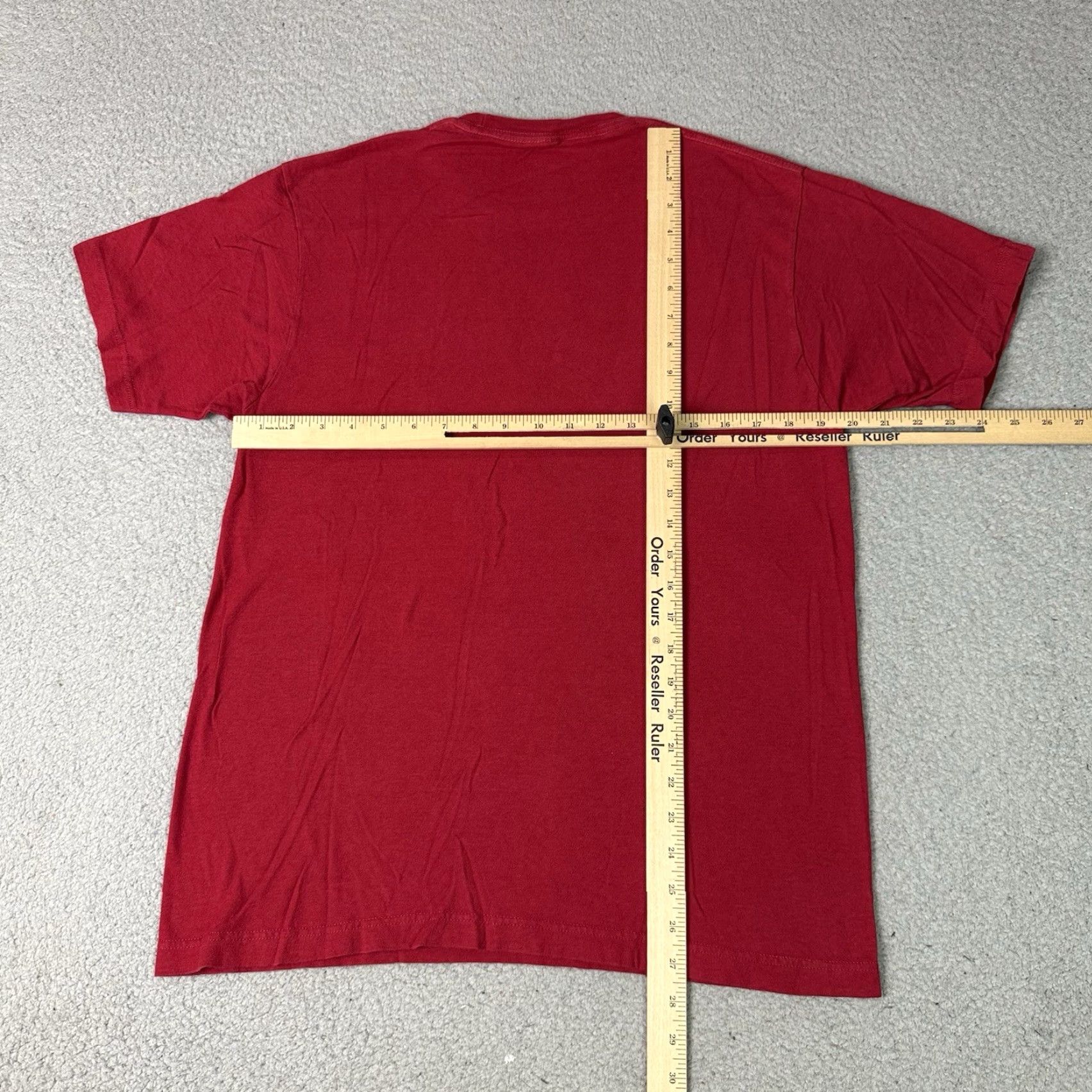 Vintage Marvel Deadpool T Shirt Mens L Red Crew Neck Short Sleeve Jersey Cotton Graphic Print Love 90s? No, not 90s since unknown. Size US L / EU 52-54 / 3 - 7 Thumbnail