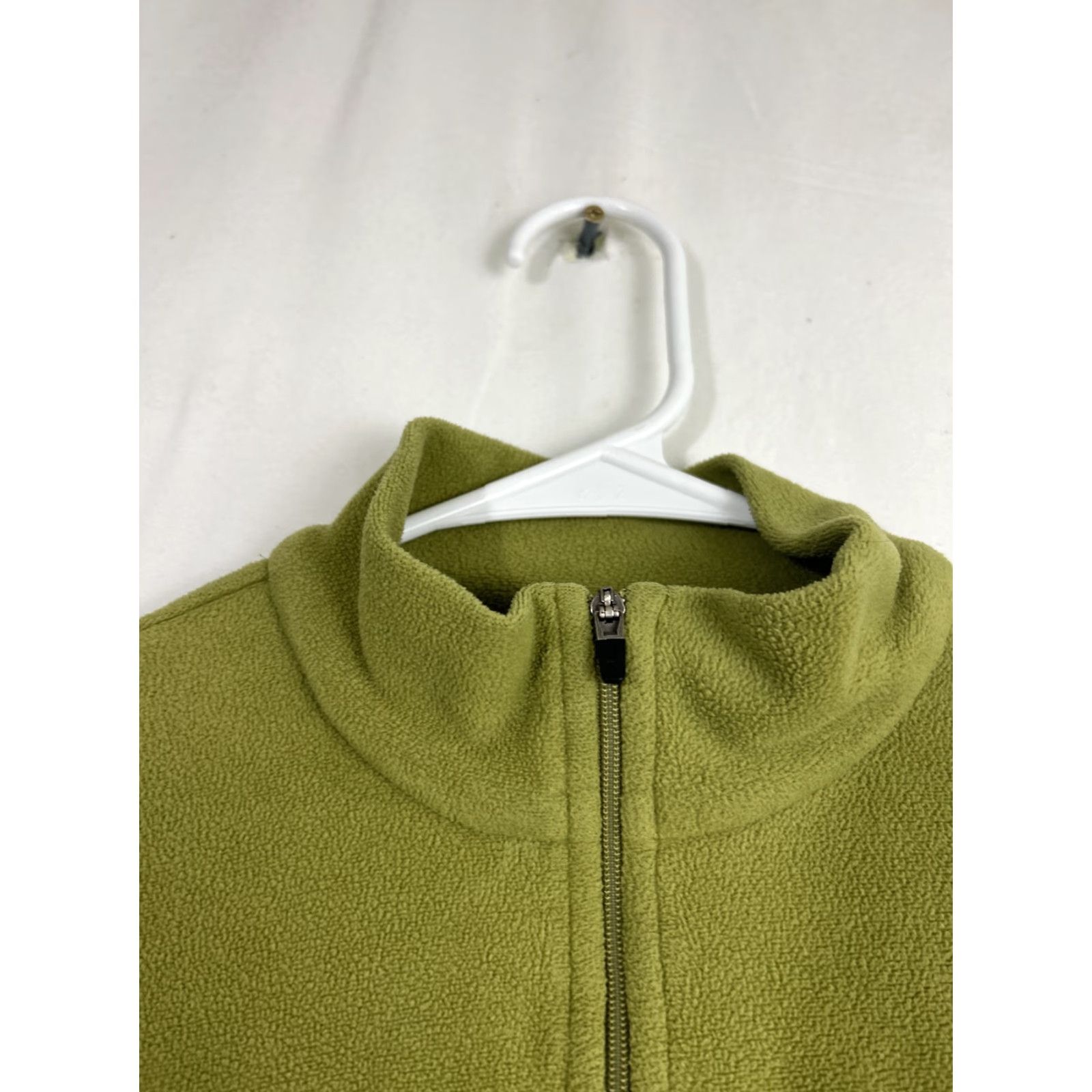 Vintage REI Pullover 1/4 Zip Fleece Green Womens Medium Outdoor Casual Long Sleeve Size M / US 6-8 / IT 42-44 - 7 Thumbnail