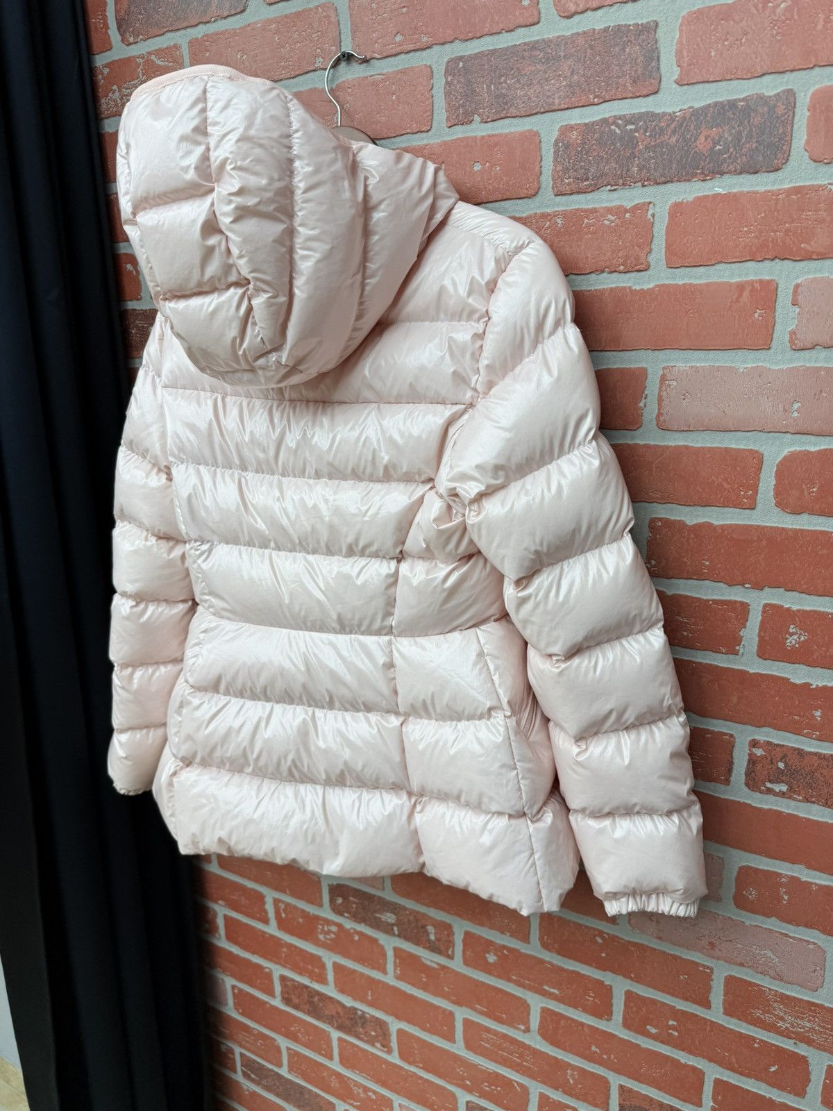Moncler Moncler Barante shiny light pink puffer jacket Size M / US 6-8 / IT 42-44 - 9 Thumbnail
