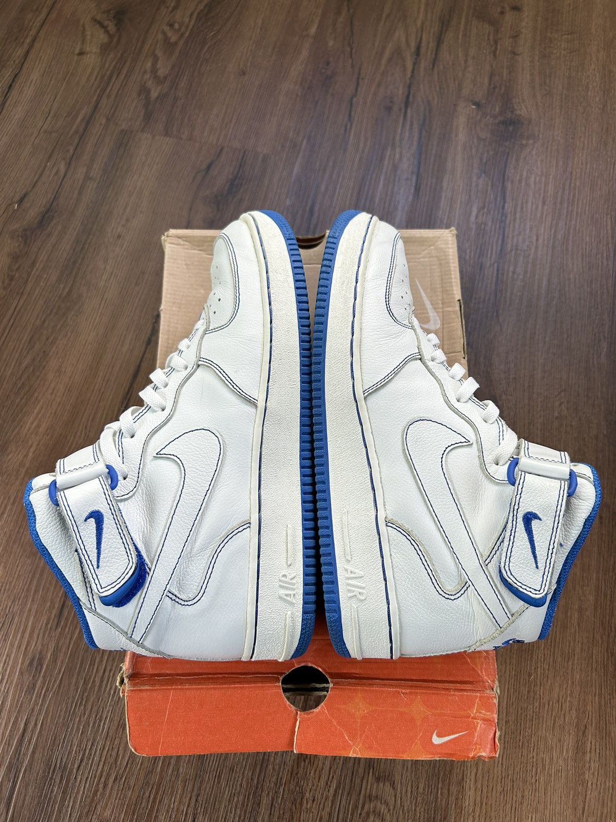 Nike Nike Air Force 1 Mid “Royal Blue” 2002 Size US 10 / EU 43 - 2 Thumbnail