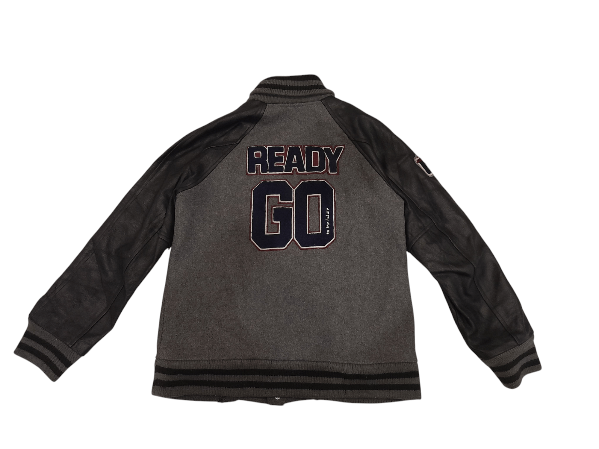Other MEN'S BA-TSU Ruki Matsumoto Varsity Leather Jacket (F469) Size US M / EU 48-50 / 2 - 1 Thumbnail