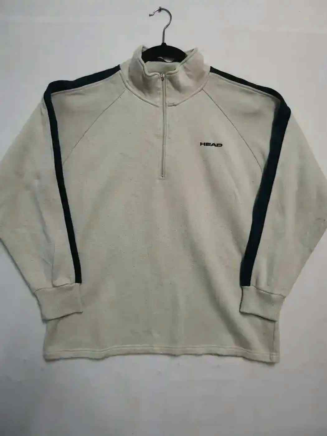 Vintage Vintage Head Half Zipper Sweatshirt Size US M / EU 48-50 / 2 - 1 Thumbnail