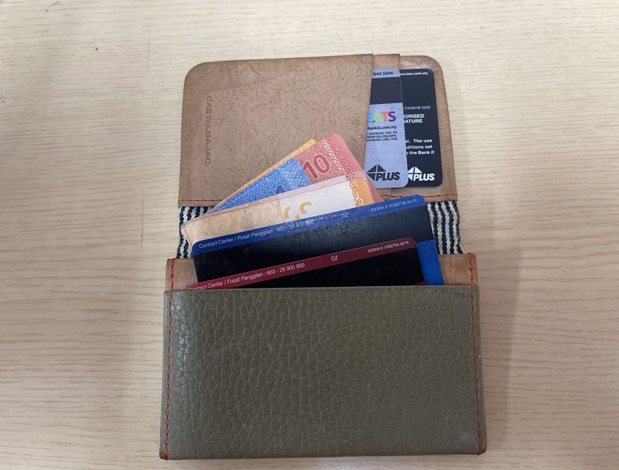Genuine Leather × Jean Charles De Castelbajac Castelbajac Leather Compact Wallet Made in Japan Size ONE SIZE - 10 Thumbnail