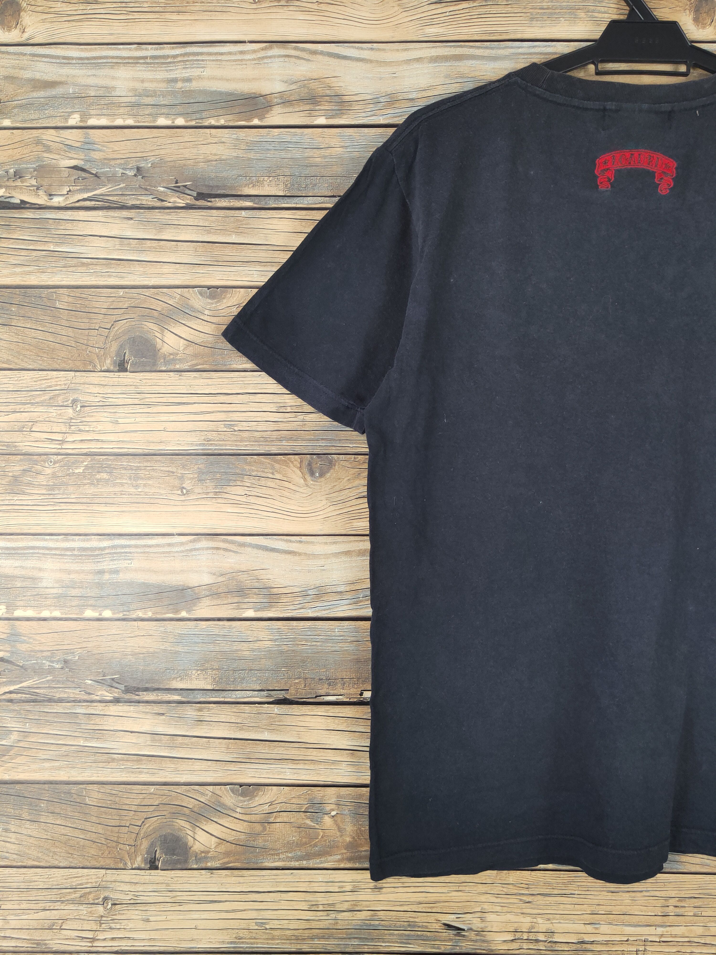 Japanese Brand DL Loaded Black Short Sleeve T-shirt #637 Size US L / EU 52-54 / 3 - 9 Thumbnail