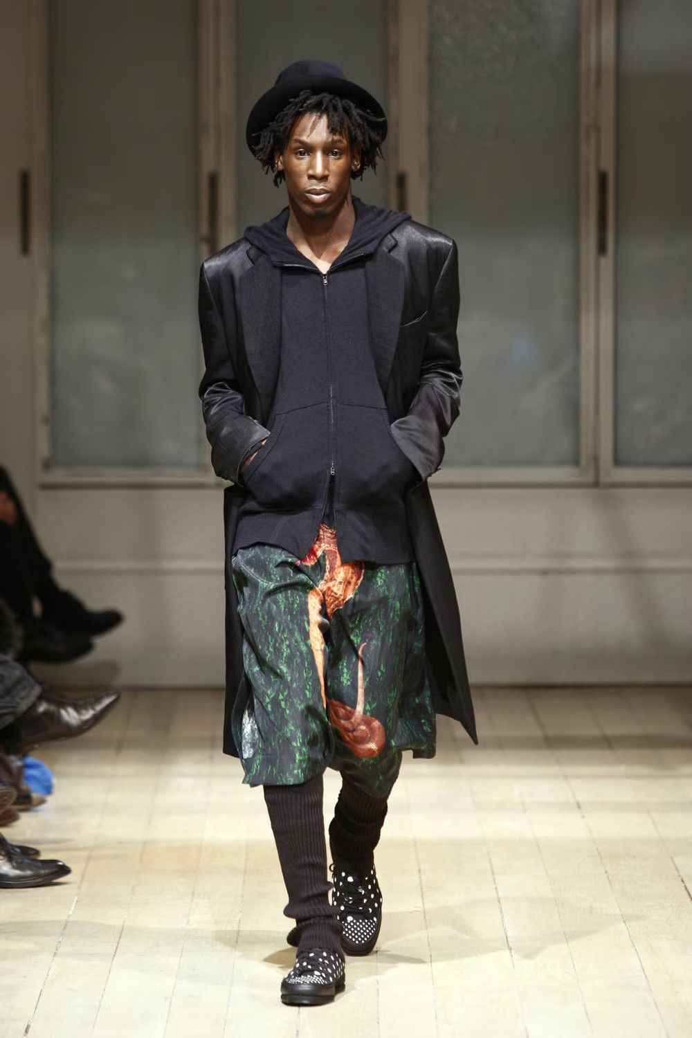 Yohji Yamamoto FW09 Pour Homme Darted Zip Hoodie Size US M / EU 48-50 / 2 - 8 Thumbnail