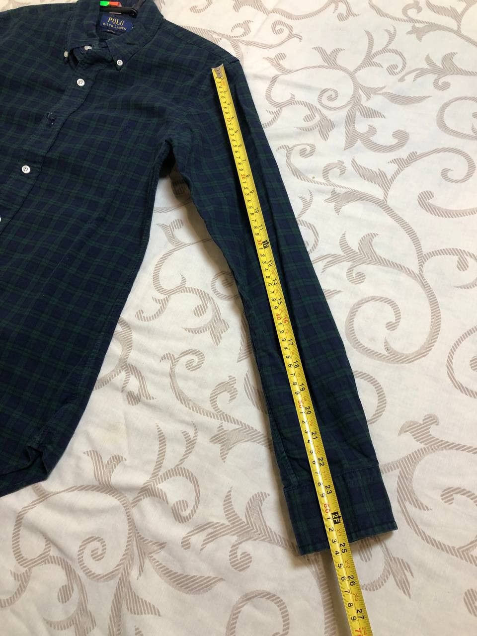 Polo Ralph Lauren Polo Ralph Lauren Slim Fit Plaid Button Down Shirt Size US S / EU 44-46 / 1 - 7 Thumbnail