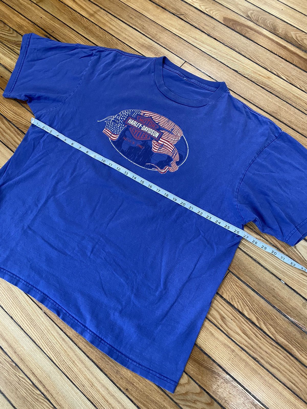 Harley Davidson × Vintage 3xl Harley Florida Tshirt Size US XXL / EU 58 / 5 - 5 Thumbnail