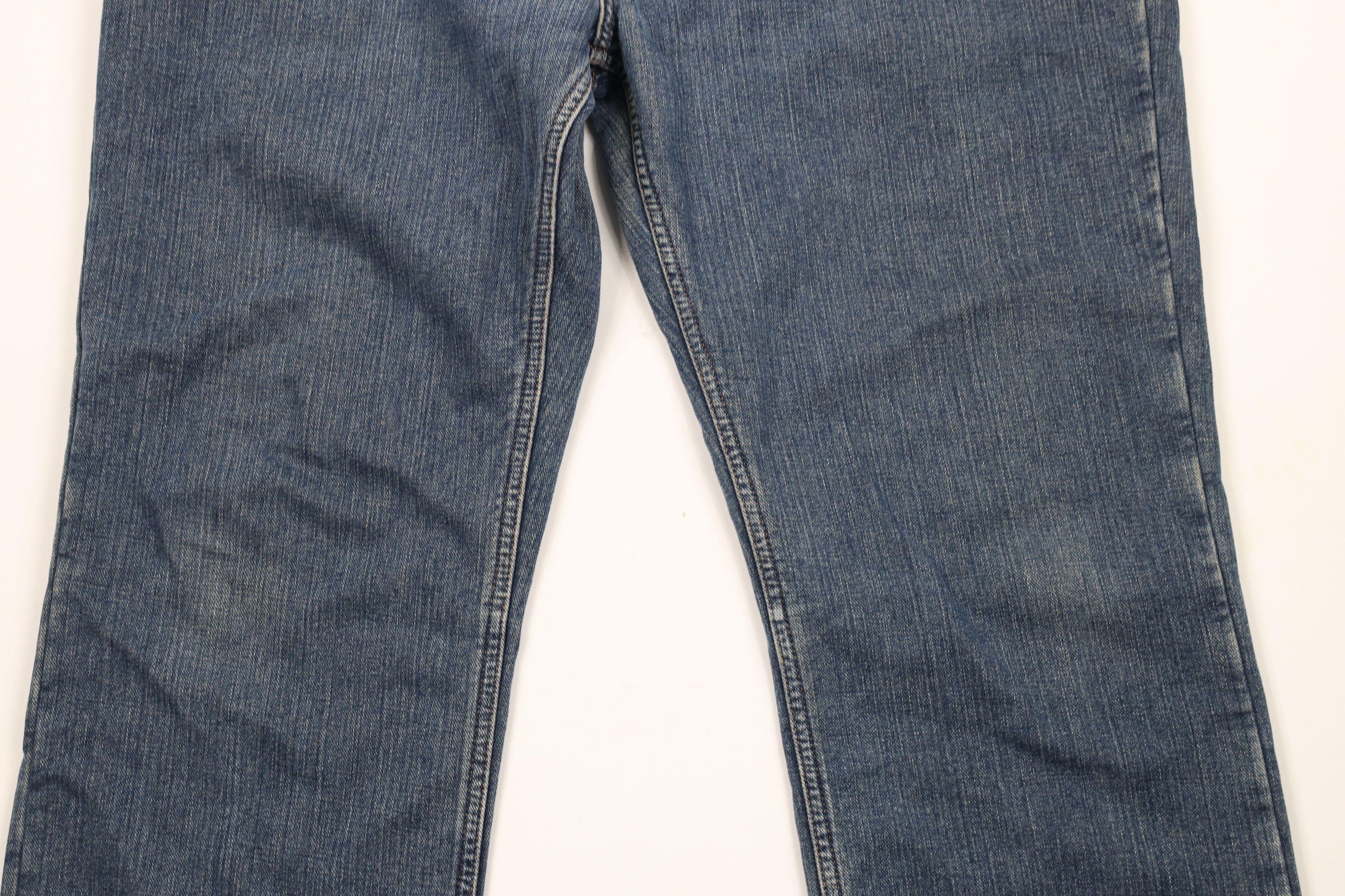 Carhartt × Vintage Vintage Carhartt Fit Flannel Lined Wide Leg Denim Jeans Size 38" / US 16 / IT 52 - 4 Thumbnail