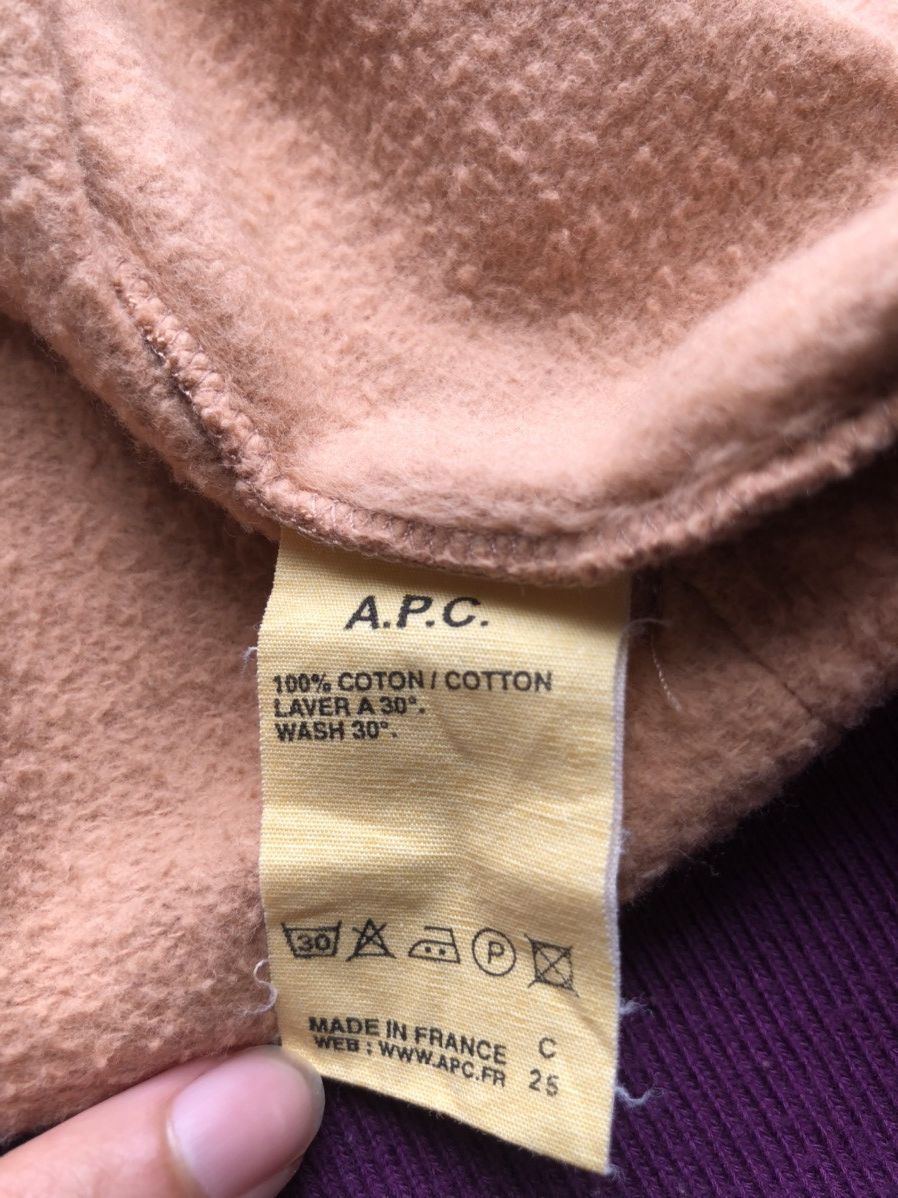 A.P.C. 🇫🇷A.P.C France sweatshirt zipper pullover hoodie Size US M / EU 48-50 / 2 - 6 Thumbnail