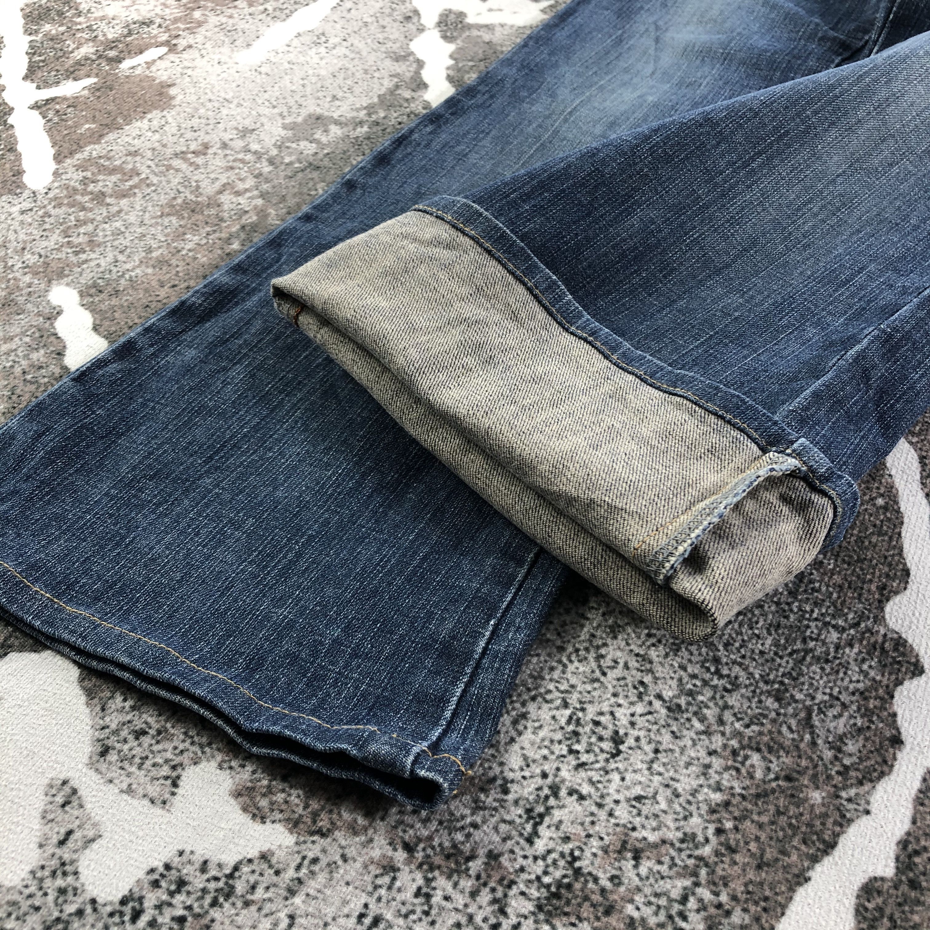 Japanese Brand Japanese Brand Cargo Denim Multipocket Flare Jeans Size US 28 / EU 44 - 6 Thumbnail