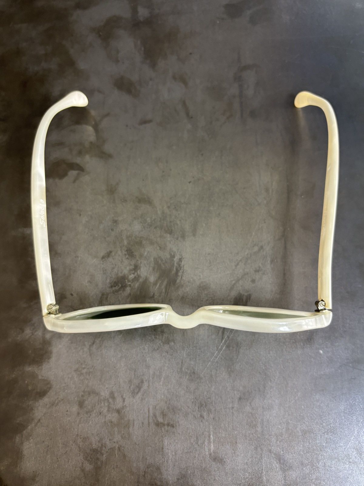 Vintage 1960s Sunglasses Frame True Vintage Selecta France Pearl 70s Size ONE SIZE - 9 Thumbnail