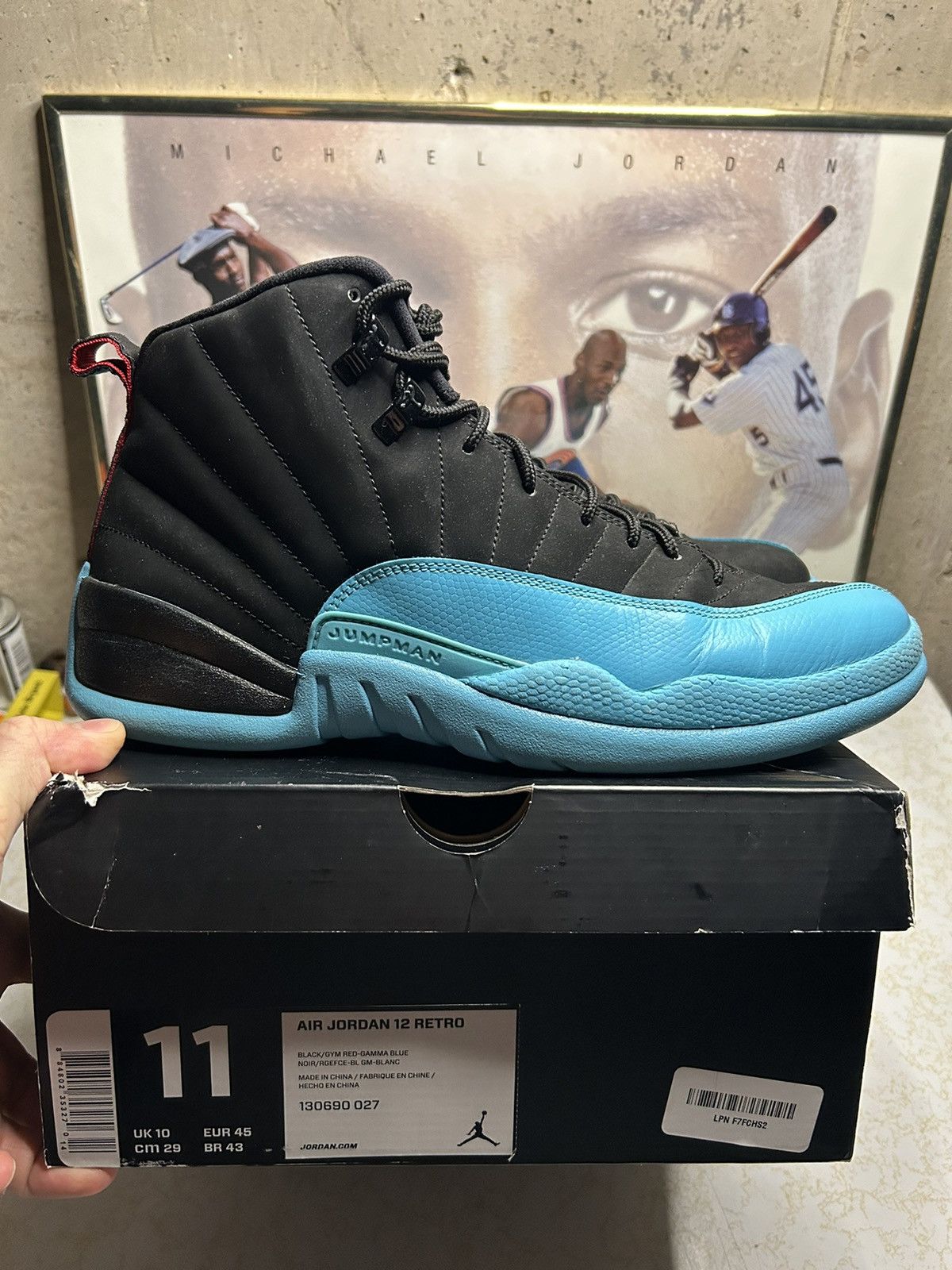 Jordan Retro 12 'gamma'