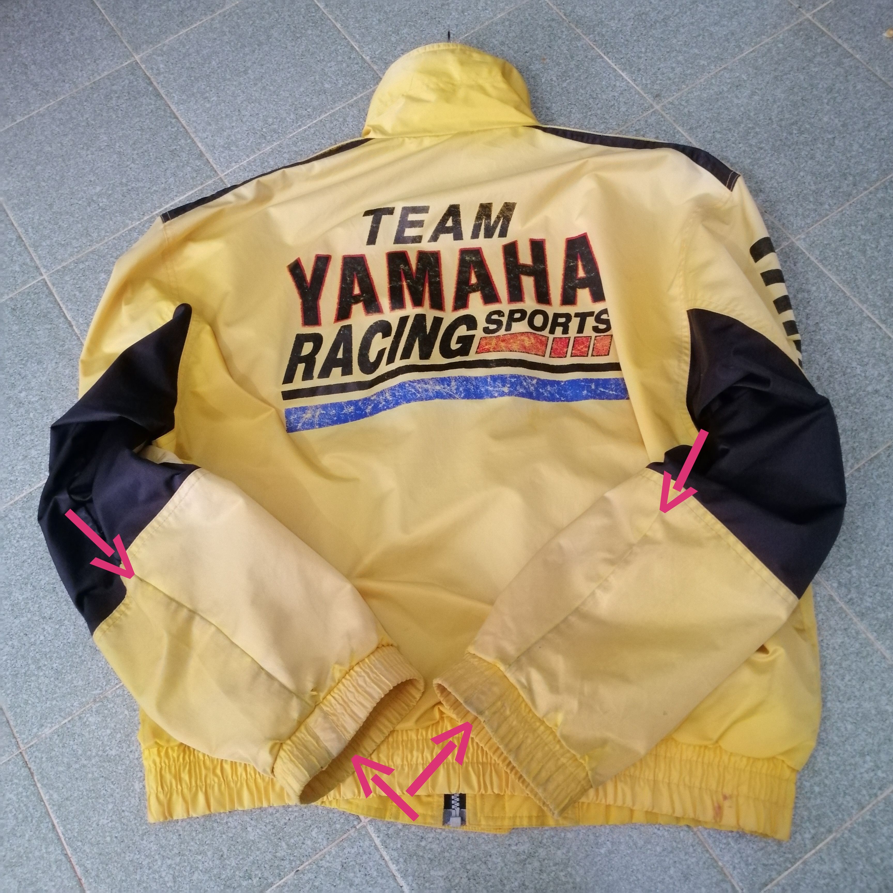 Yamaha Vintage Team YAMAHA Racing Sun Faded Jacket Size US M / EU 48-50 / 2 - 10 Thumbnail