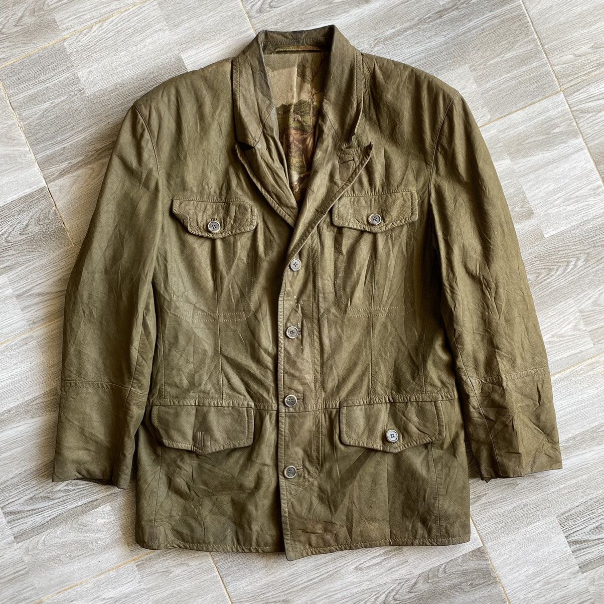 20471120 × Moreschi Moreschi Leather Jacket Size US M / EU 48-50 / 2 - 2 Thumbnail