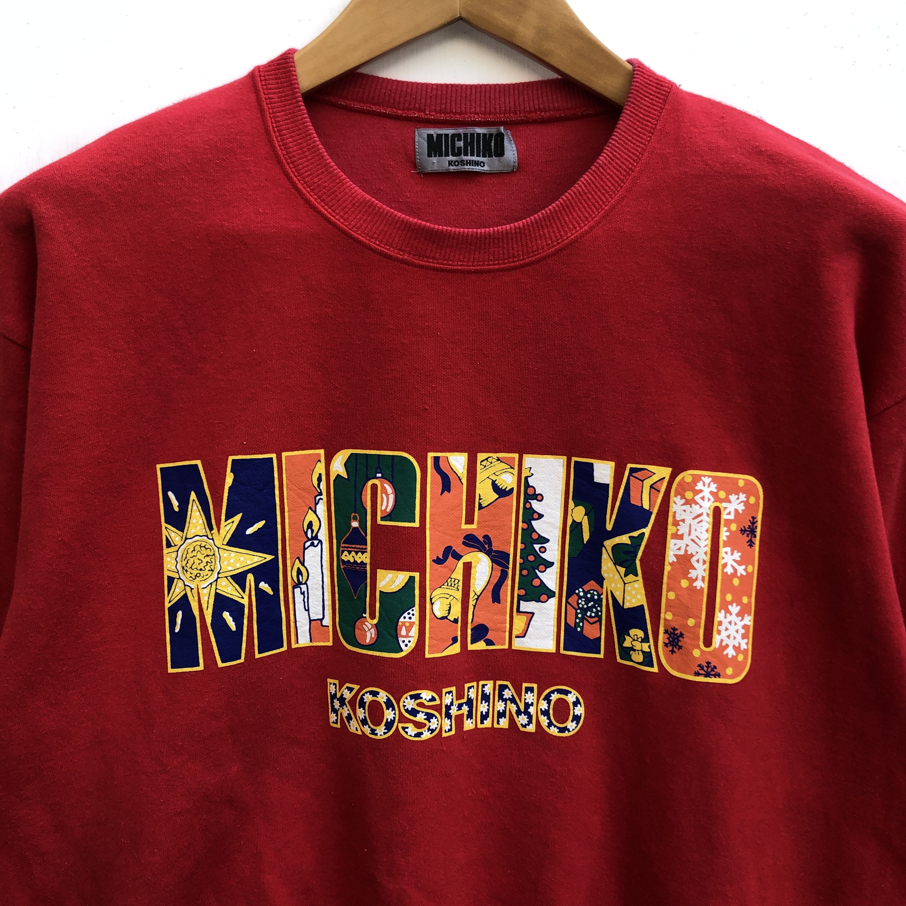 Michiko Koshino London Vintage MICHIKO KOSHINO LONDON Sweatshirt #0910-29 Size US M / EU 48-50 / 2 - 2 Thumbnail