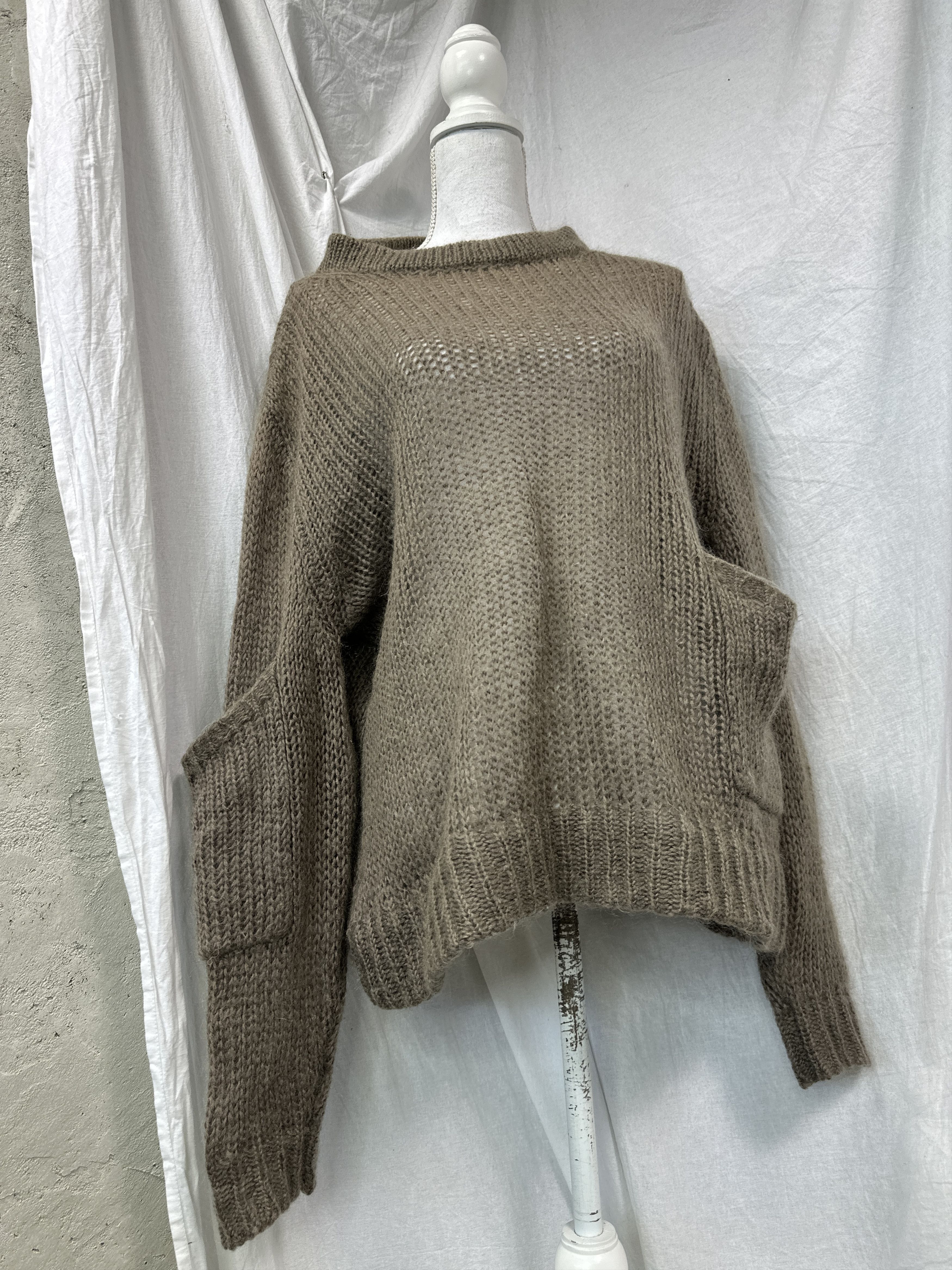 Acne Studios Vintage Oversize Acne Studios Mohair Knitted Sweater Y2K Size ONE SIZE - 1 Thumbnail