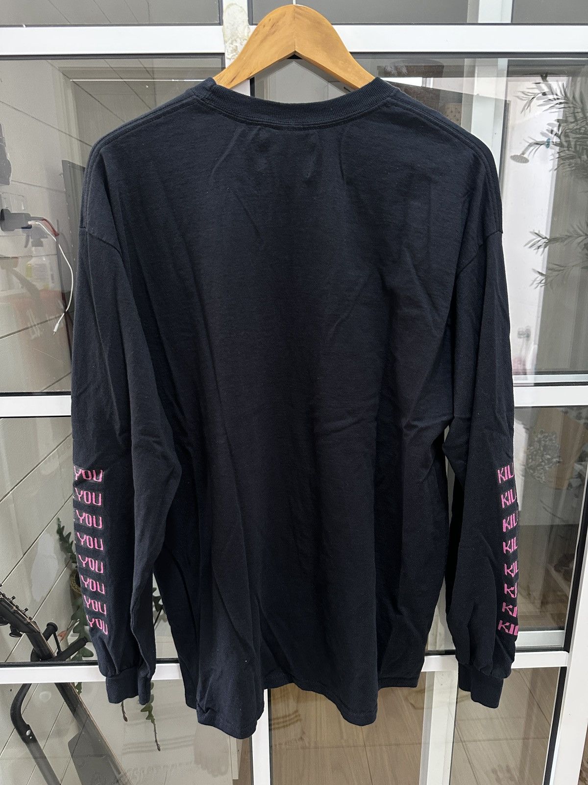 Anime Japanese Brand Tonight 1 Second Blood Tube “Kill You” L/S Size US L / EU 52-54 / 3 - 2 Thumbnail