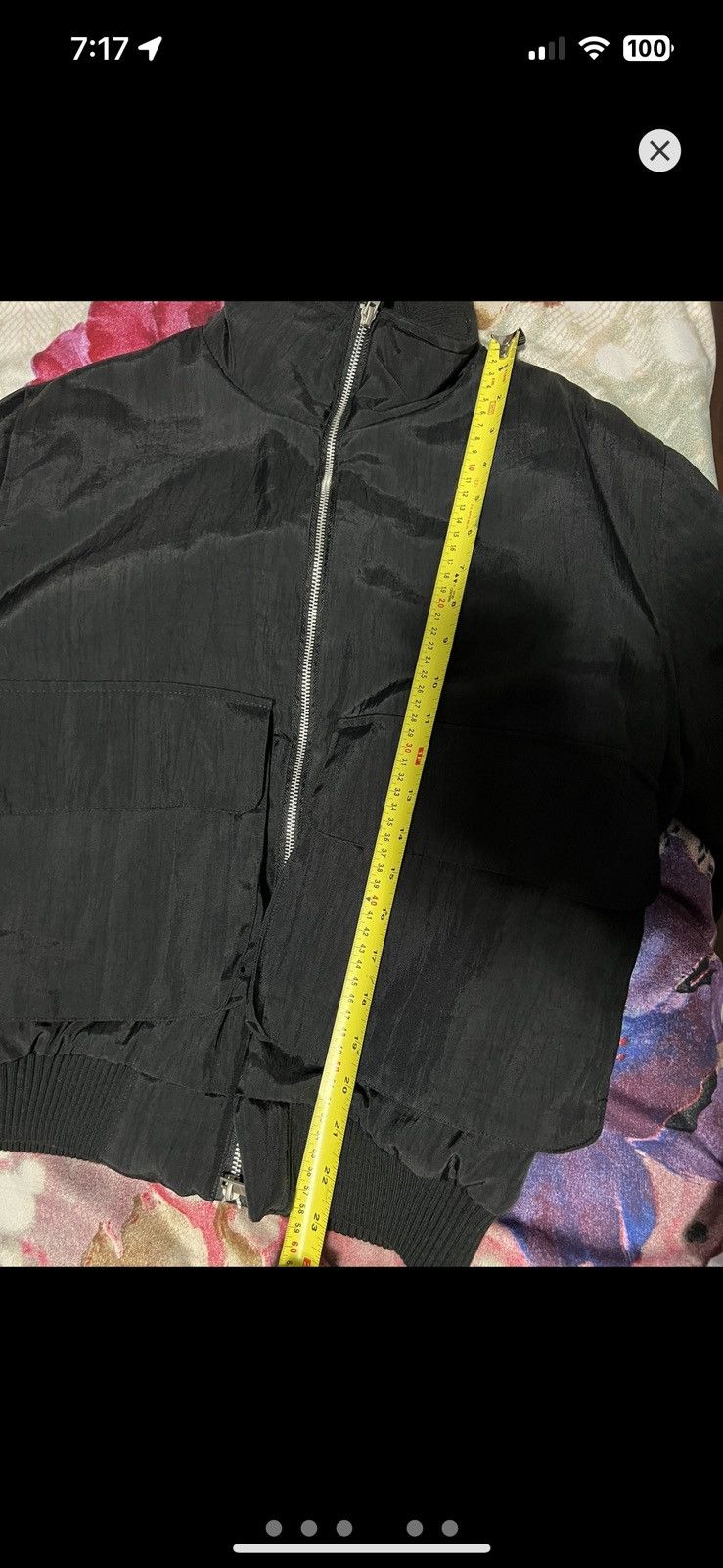 Richie Le Collection Richie Le Bomber Jacket Black - Small Size US S / EU 44-46 / 1 - 4 Thumbnail