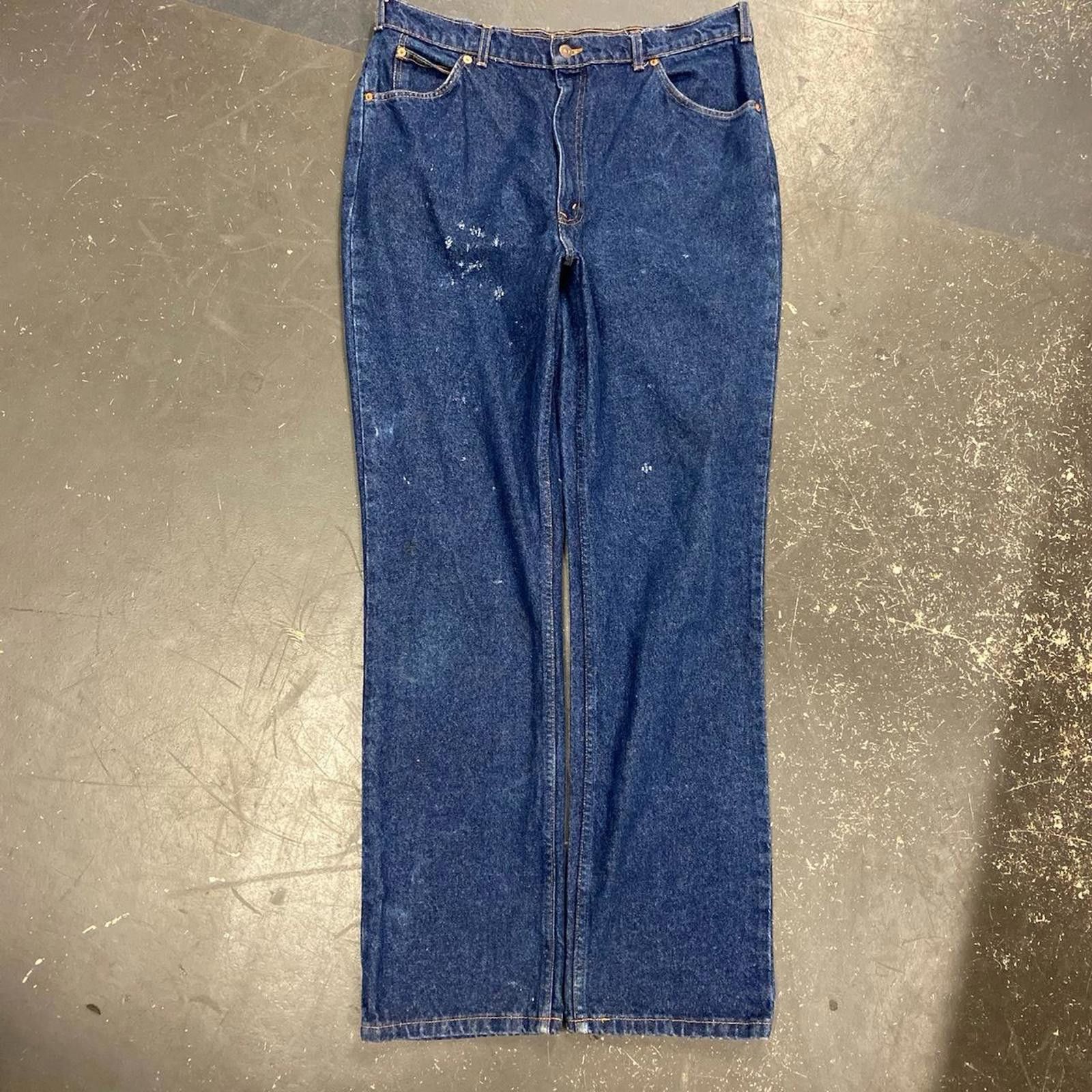 Levi's Vintage Dark Wash Levi Orange Tabs Size US 38 / EU 54 - 6 Thumbnail