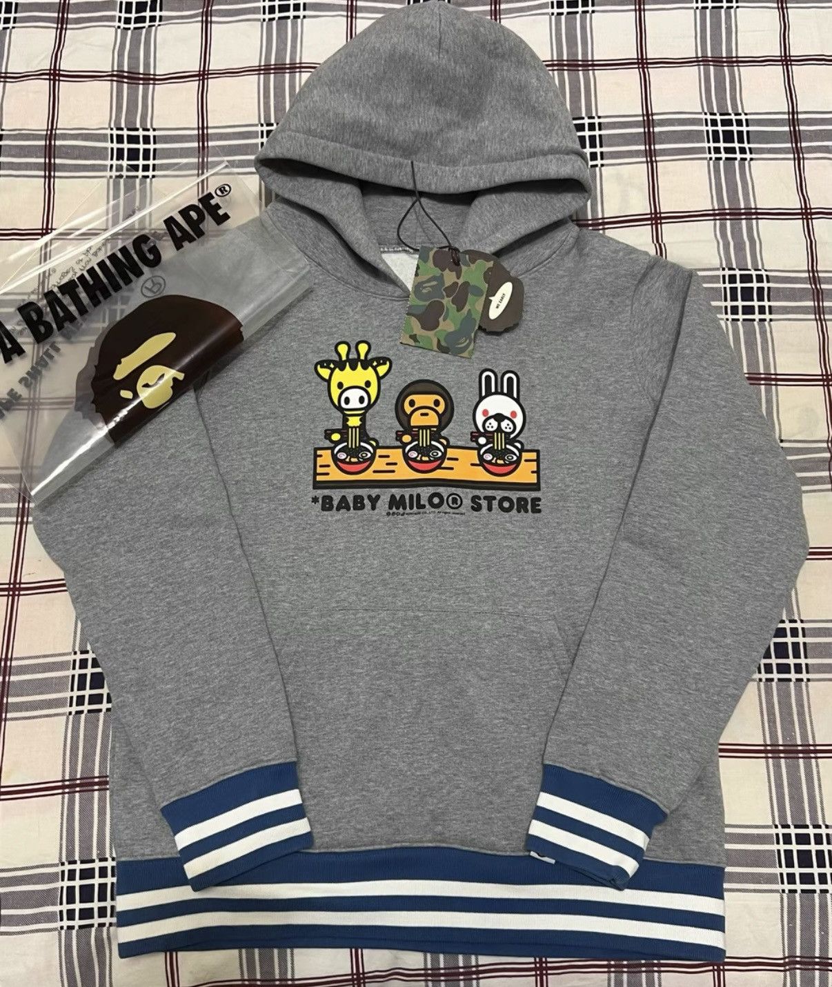 Bape BAPE OG Nigo Era | Baby Milo Store Exclusive Zoo Hoodie Size US M / EU 48-50 / 2 - 1 Thumbnail