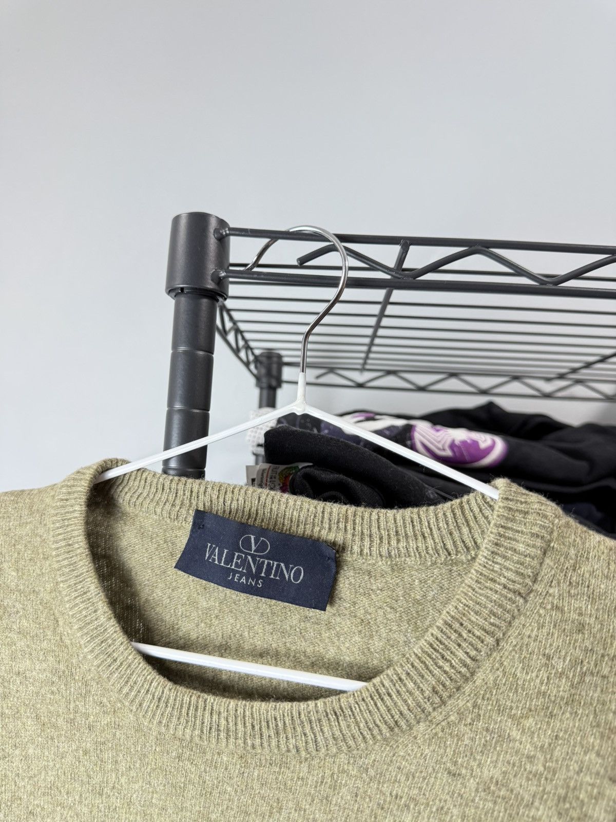 Valentino Rare! Vintage 80-90’s Valentino Jeans Wool Sweater Retro Size US S / EU 44-46 / 1 - 3 Thumbnail