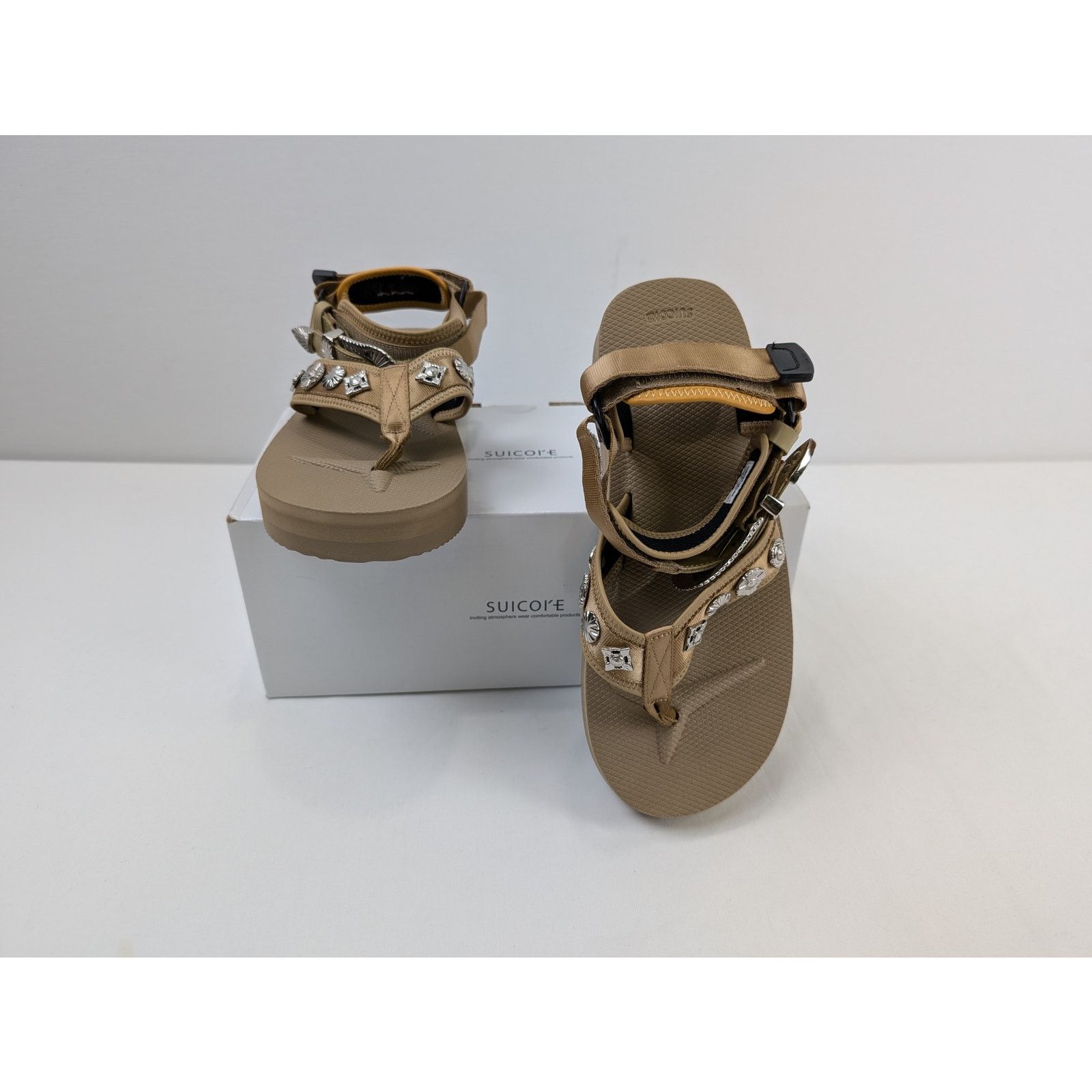 Moncler × Suicoke o1rshd1 Sandal in Beige Size US 8 / EU 41 - 21 Thumbnail