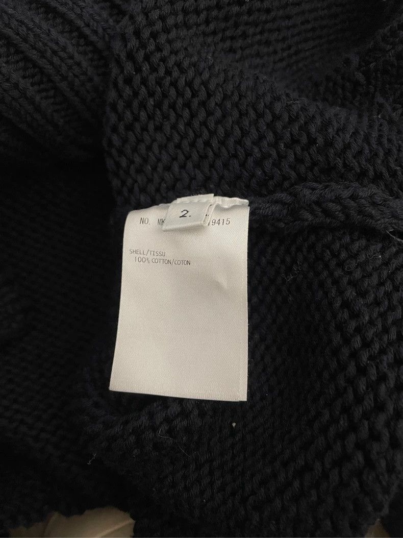 Thom Browne Thom browne Dark blue anchor four-striped round-neck knitte Size US M / EU 48-50 / 2 - 6 Thumbnail