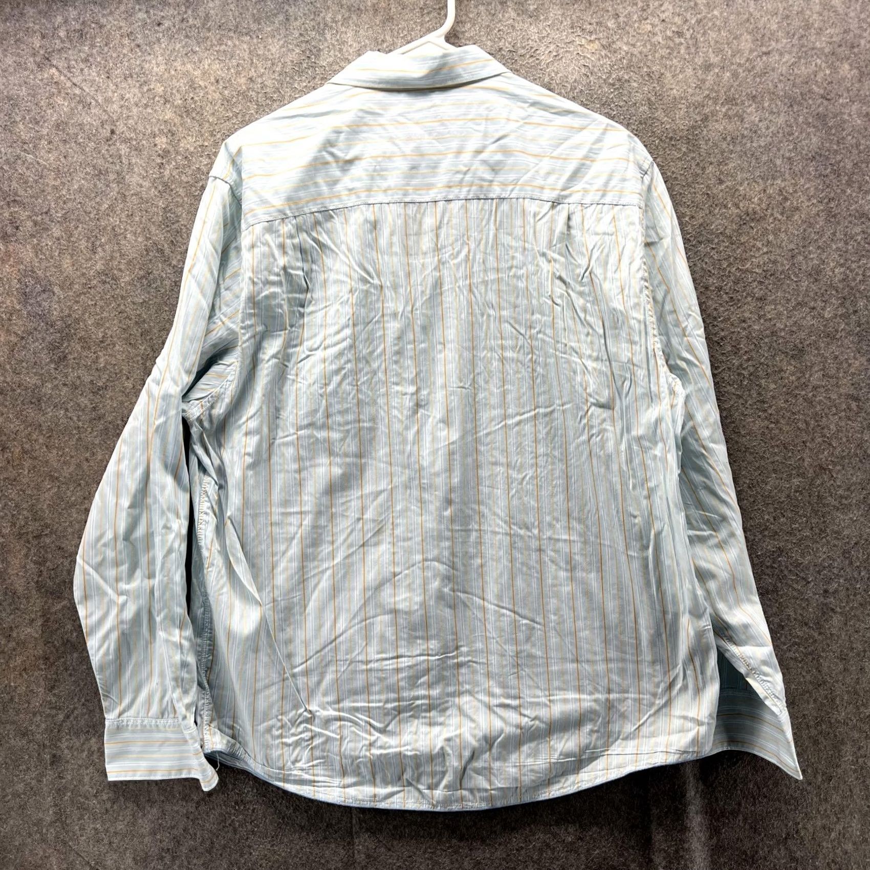 Tommy Bahama Tommy Bahama Jeans Shirt Mens L Blue Stripe Cotton Long Sleeve Button Front Vintage No Size US L / EU 52-54 / 3 - 2 Thumbnail
