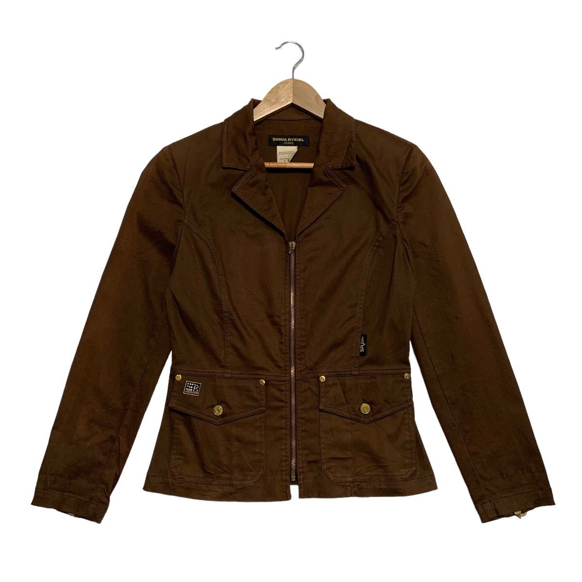 Sonia Rykiel Sonia Rykiel Jeans Jacket Size XS / US 0-2 / IT 36-38 - 1 Thumbnail