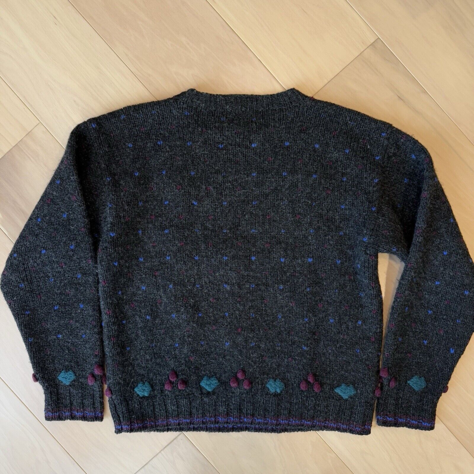 Vintage × Woolrich Woolen Mills Vintage Woolrich Duck Sweater Women's L Wool Pullover Size L / US 10 / IT 46 - 9 Thumbnail