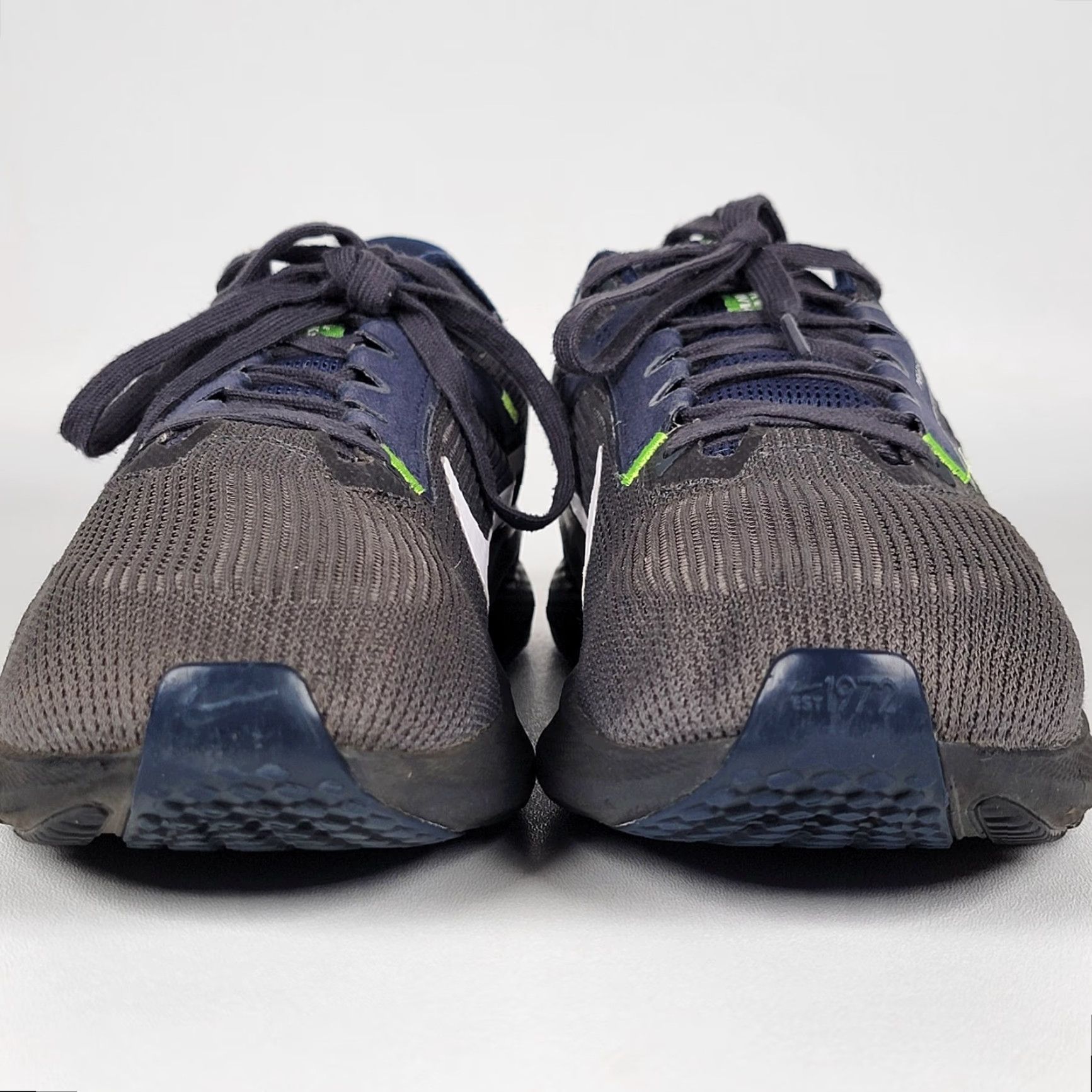Nike Nike Pegasus 40 Seattle Seahawks Running Men's 11.5 US Nike Air Zoom Pegasus 40 Sneakers Black Mens NFL DZ6007-001 Size US 11 / EU 44 - 3 Thumbnail