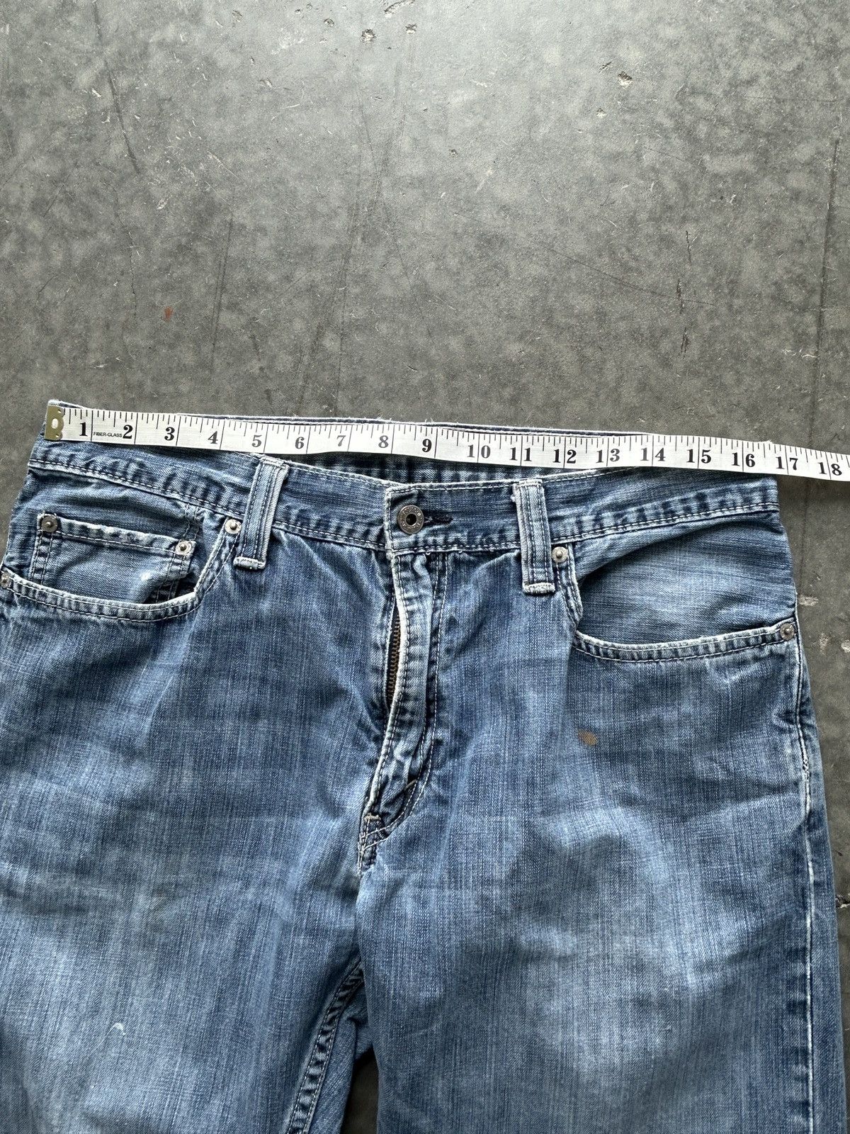 Levi's Vintage Y2K Levis Paint Splatter Bootcut Flared Jeans Size US 33 - 14 Thumbnail