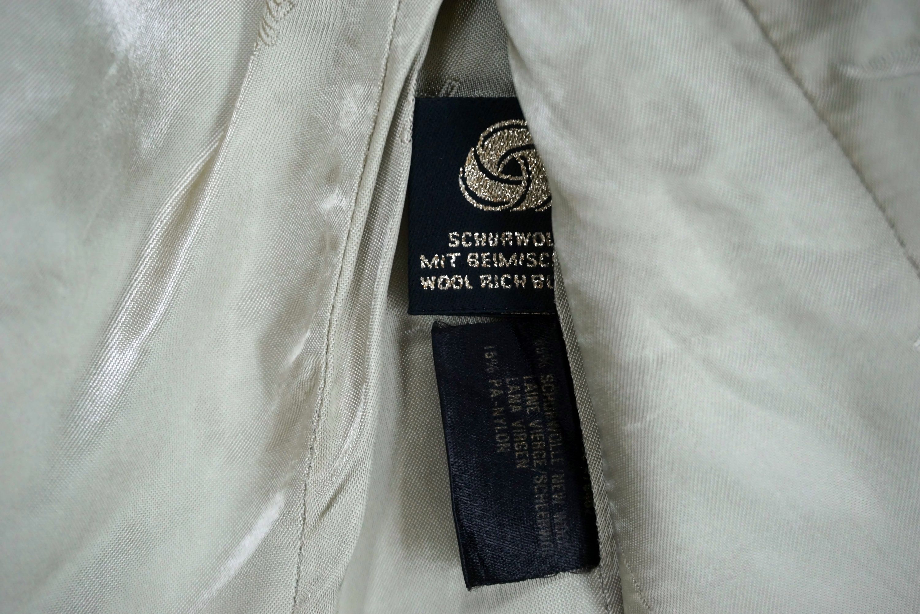 Escada Margaretha Ley Jacket Made in Germany Vintage Coat Size L / US 10 / IT 46 - 9 Thumbnail