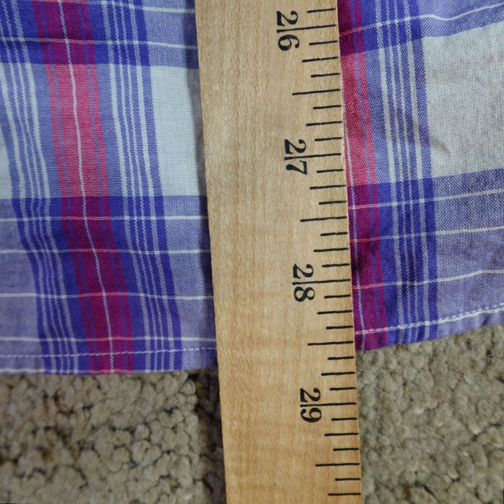 Gant VINTAGE GANT Shirt Men M Blue Plaid Button-Front Collared Short Sleeve Preppy Size US M / EU 48-50 / 2 - 5 Thumbnail