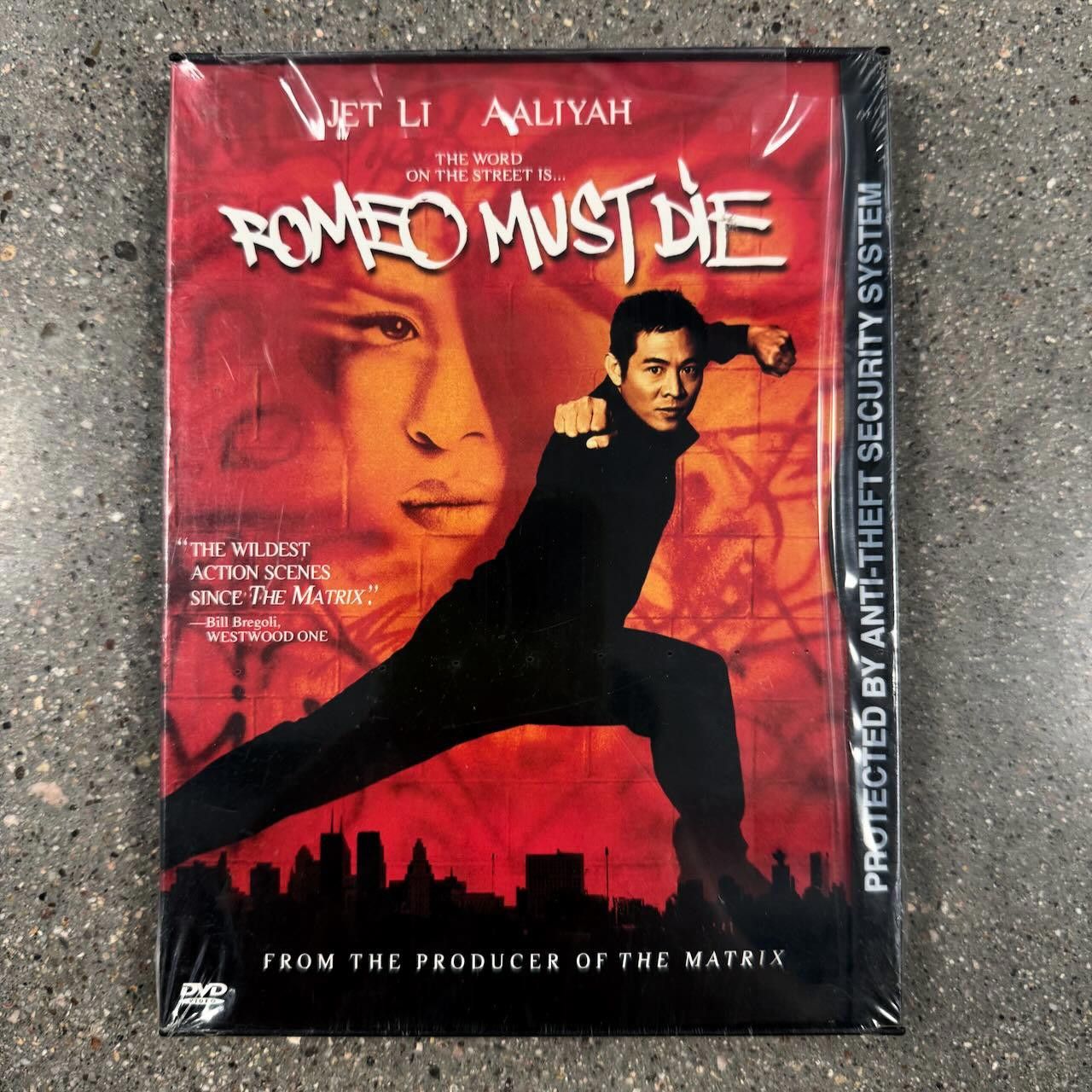 Warner Bros VINTAGE Romeo Must Die DVD 2000 Jet Li Aaliyah SEALED NOS Size ONE SIZE - 1 Thumbnail