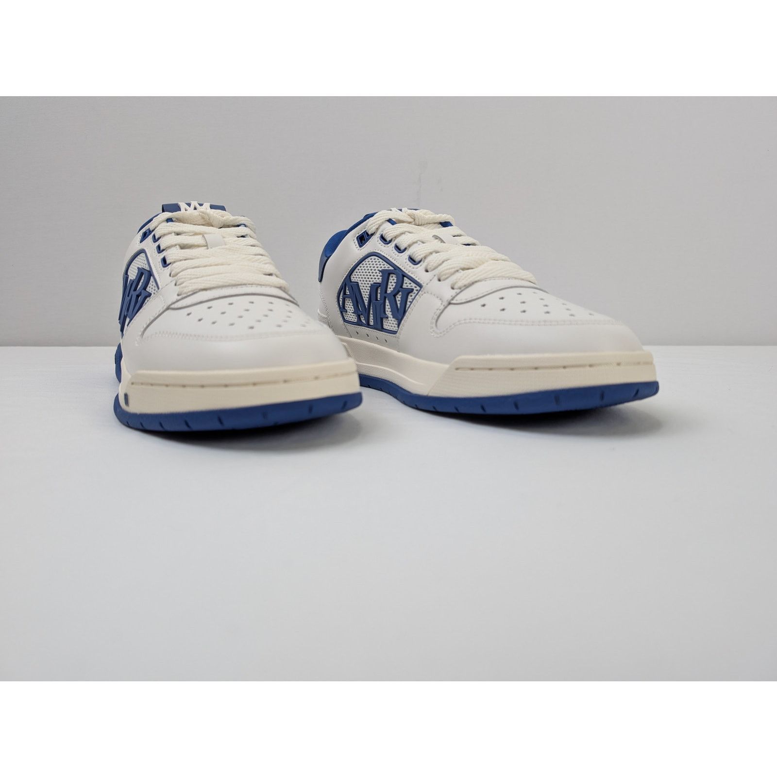 Amiri o1rshd1 Classic Low top Sneakers in White/Blue Size US 13 / EU 46 - 6 Thumbnail