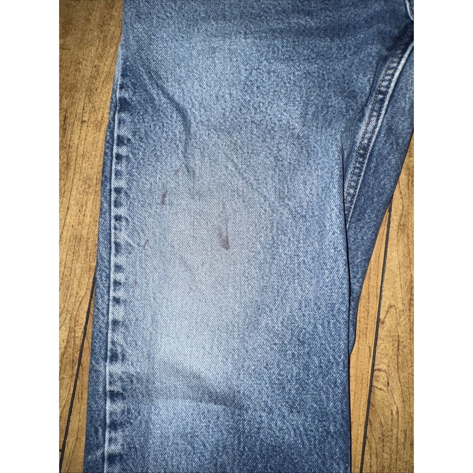 Levi's Levi’s 505 Regular Straight Jeans 34x31 Denim Zip Mid Rise Size US 34 / EU 50 - 4 Thumbnail