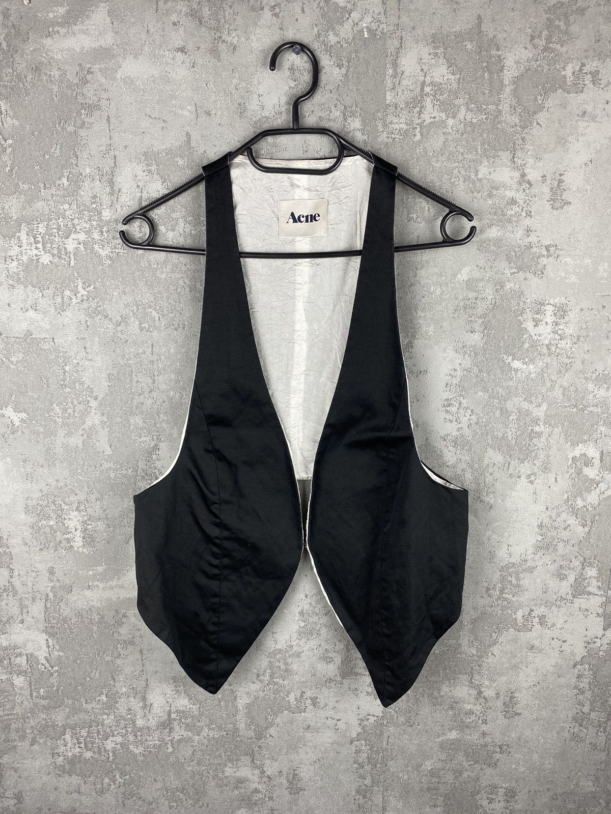 Acne Studios Acne Studios Suit Vest evolve satin ss10 Size 36S - 1 Thumbnail