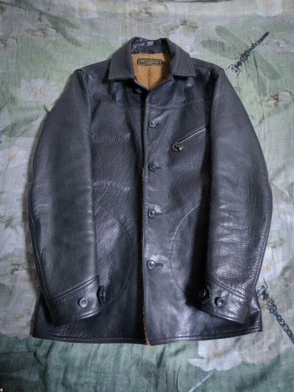 Other LOST CONTROL Calf Leather Coat Japan Size US S / EU 44-46 / 1 - 1 Thumbnail