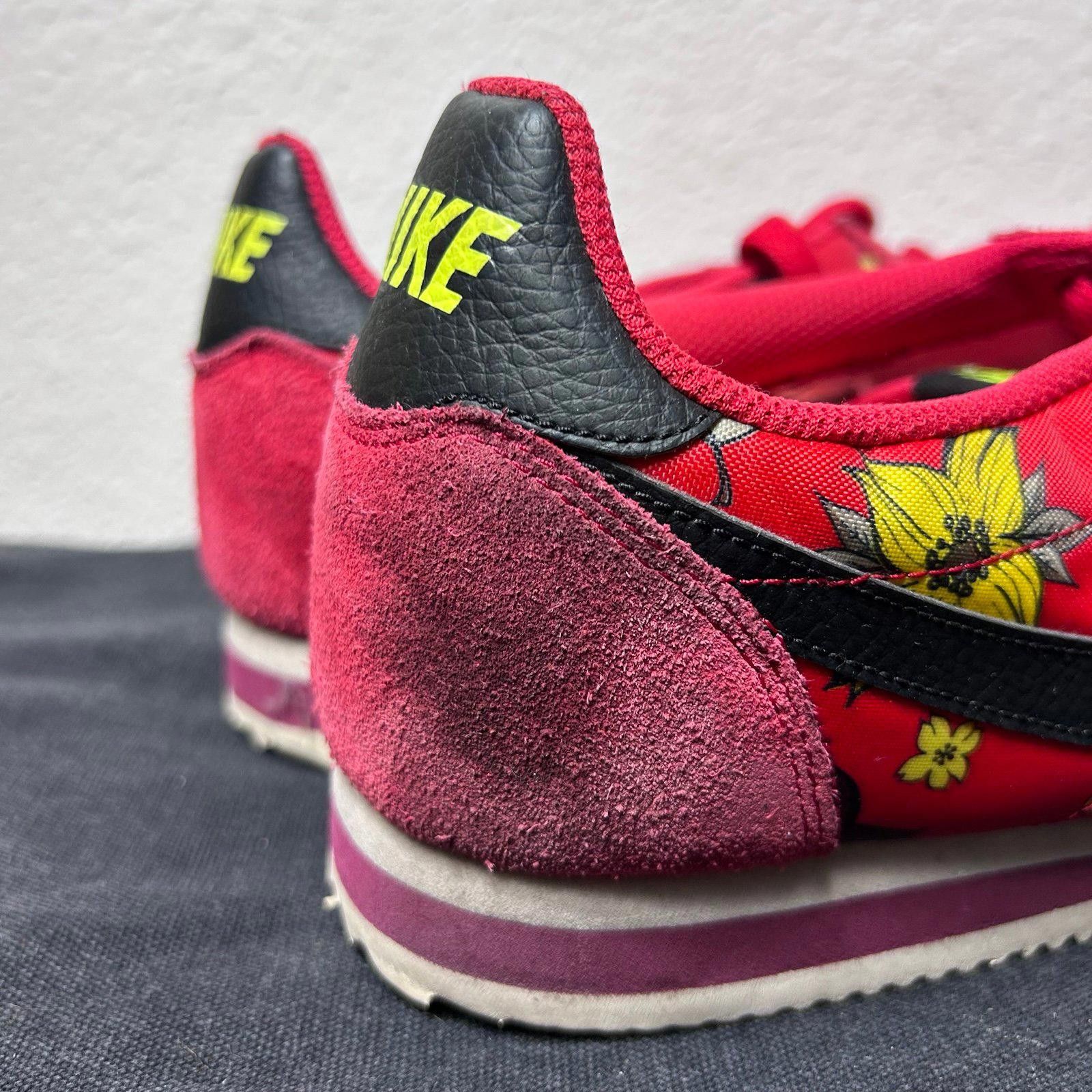 Nike Nike Classic Cortez Nylon QS “Floral” – University Red Size US 12 / EU 45 - 5 Thumbnail