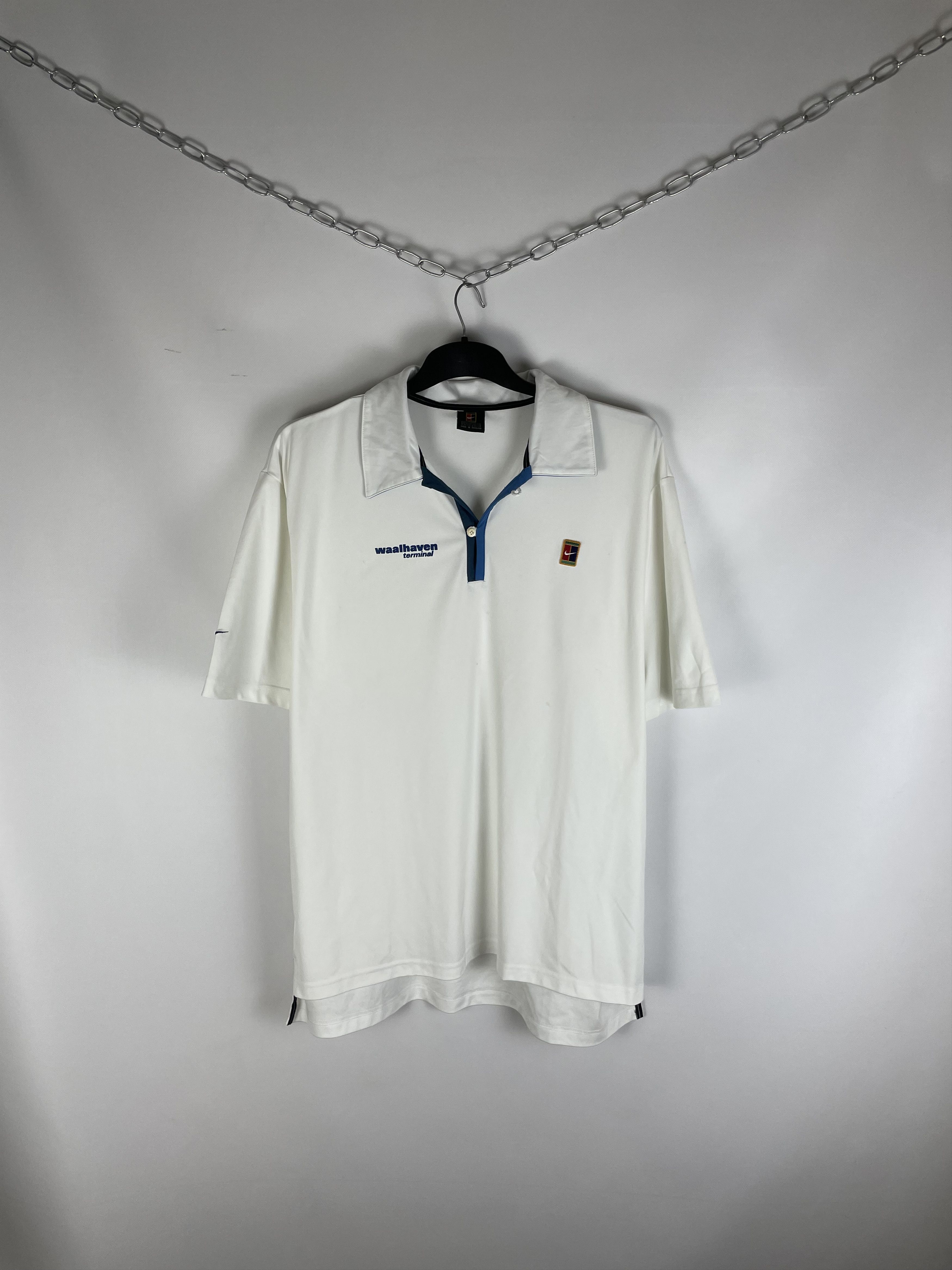 Nike Vintage Nike Court Polo Shirt Size US XL / EU 56 / 4 - 1 Thumbnail