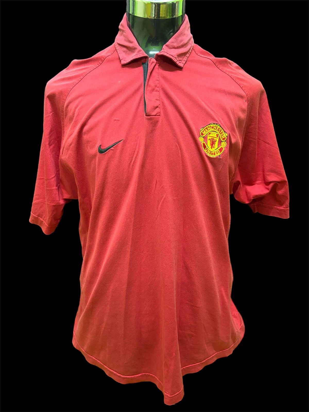 Nike Vintage Manchester United x Nike Polo Shirt Size US L / EU 52-54 / 3 - 1 Thumbnail