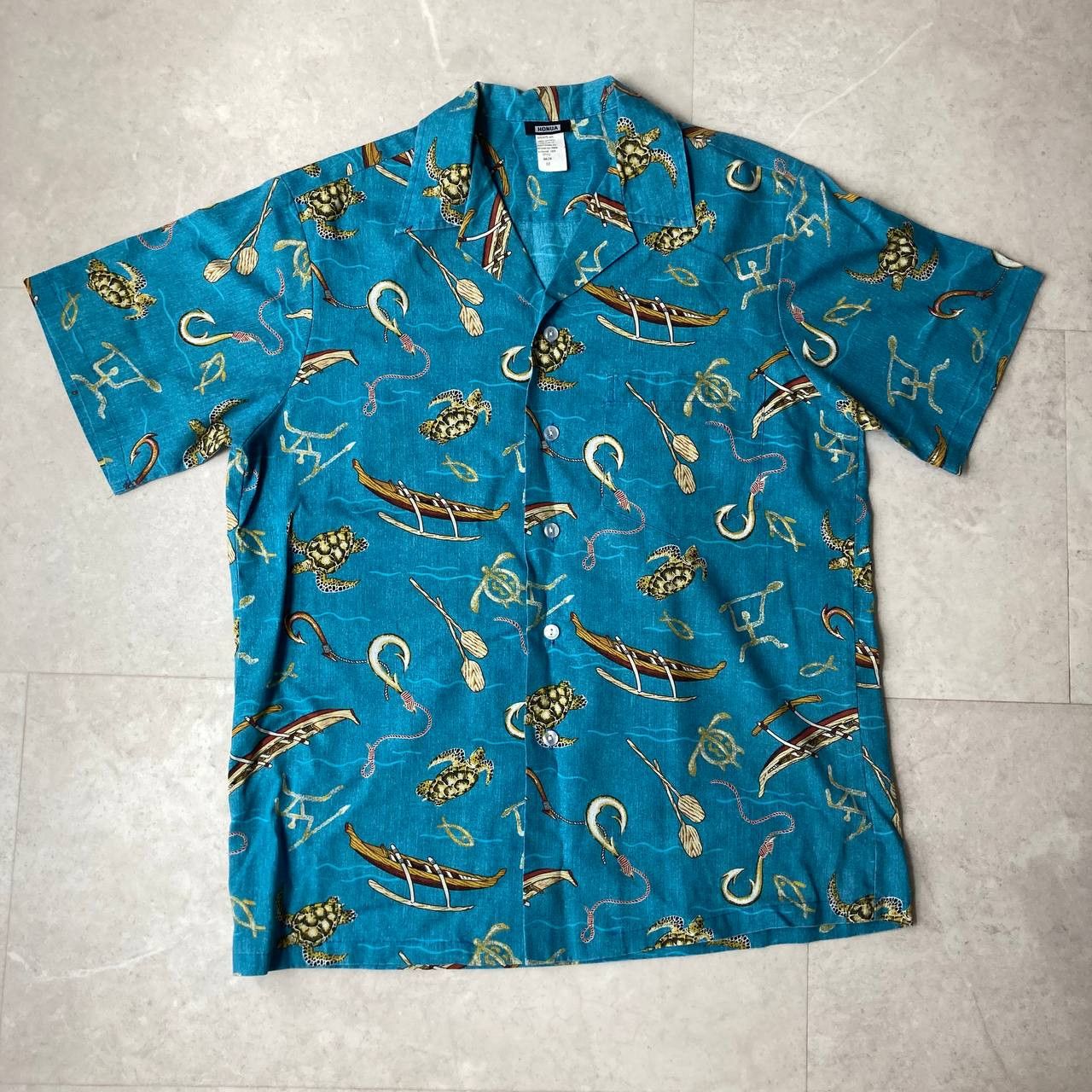 Tori Richard Vintage Honua Aloha Hawaiian Shirt Size US M / EU 48-50 / 2 - 1 Thumbnail