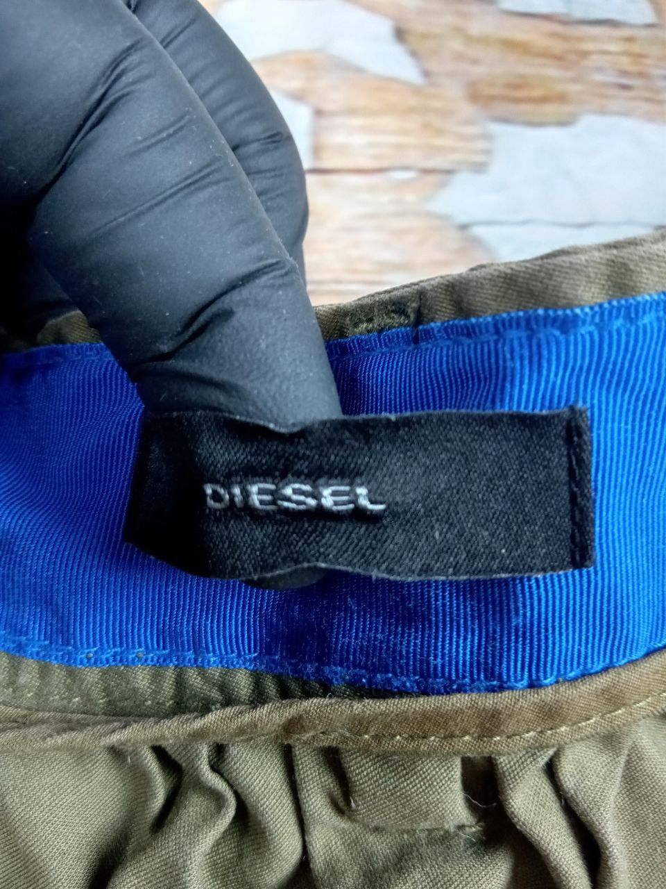 Diesel Diesel O-Boden Gonna Olive Mini Skirt Size 27" / US 4 / IT 40 - 13 Thumbnail